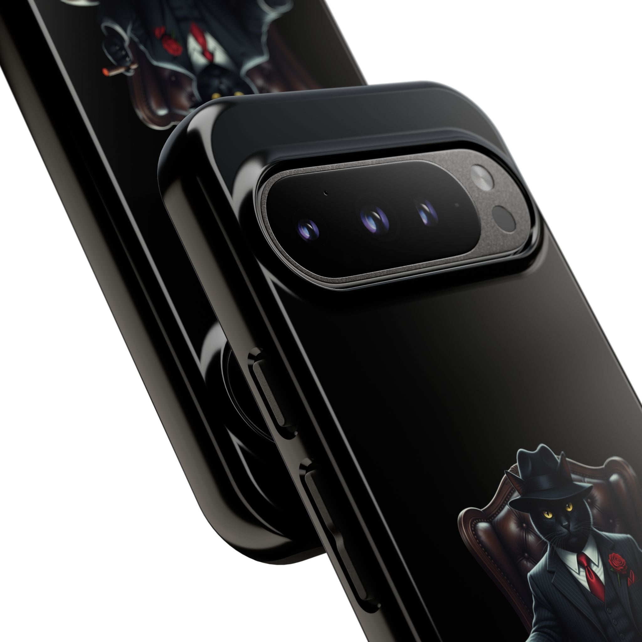 The CatFather Throne Case – Luxury Mafia Edition | Cinematic Power in Your Palm