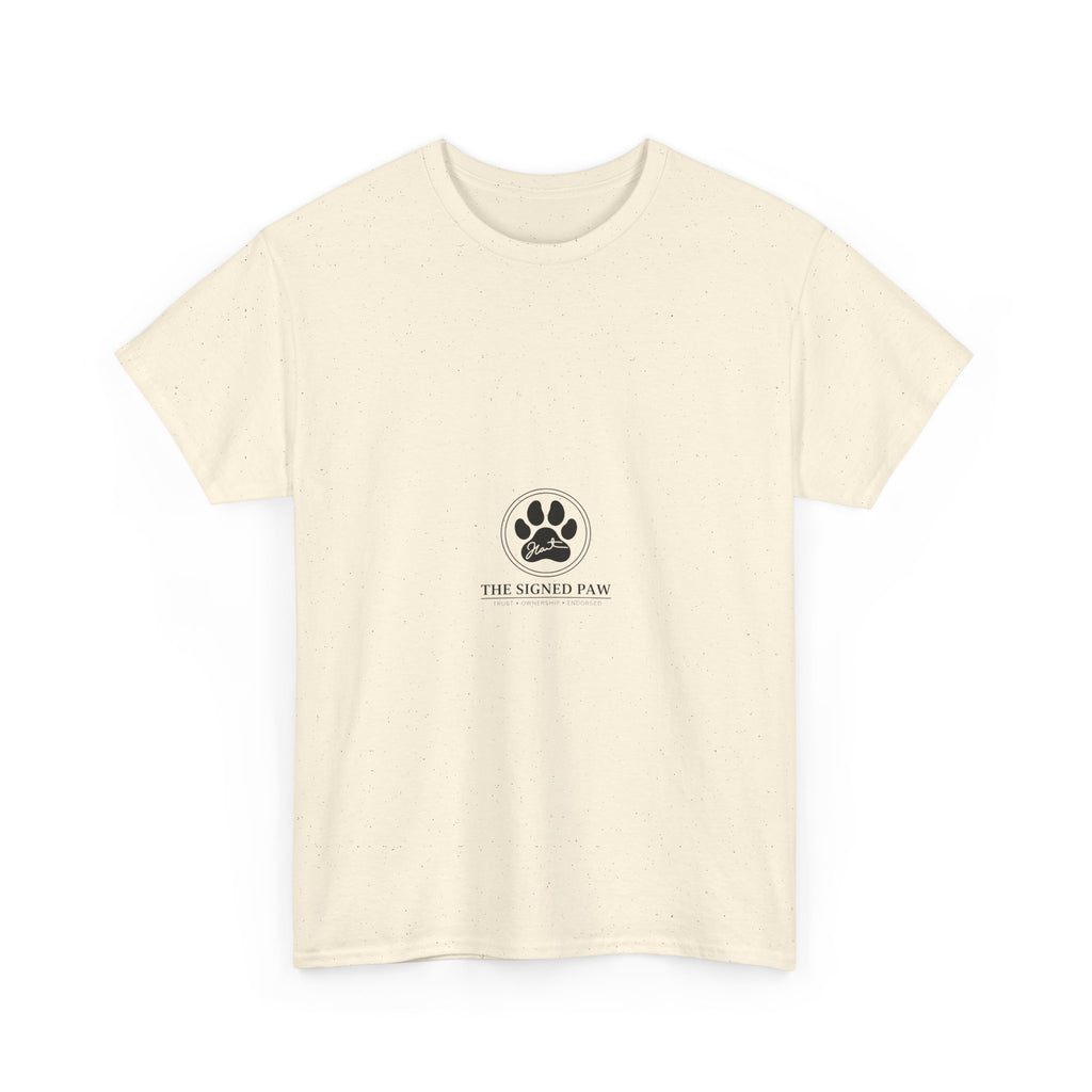 The Signed Paw T-Shirt | CatFather Universe | Luxury Minimal Streetwear