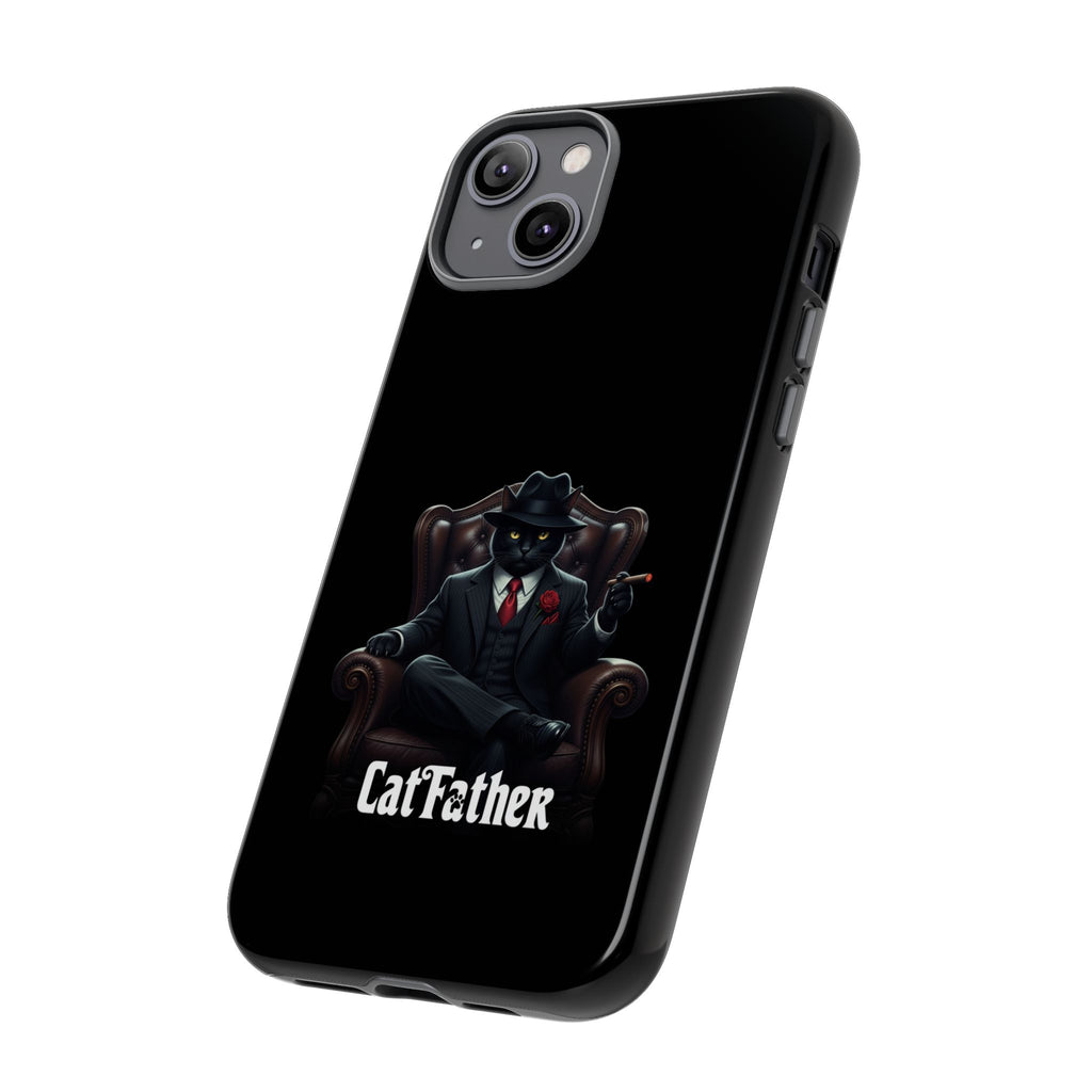 The CatFather Throne Case – Luxury Mafia Edition | Cinematic Power in Your Palm