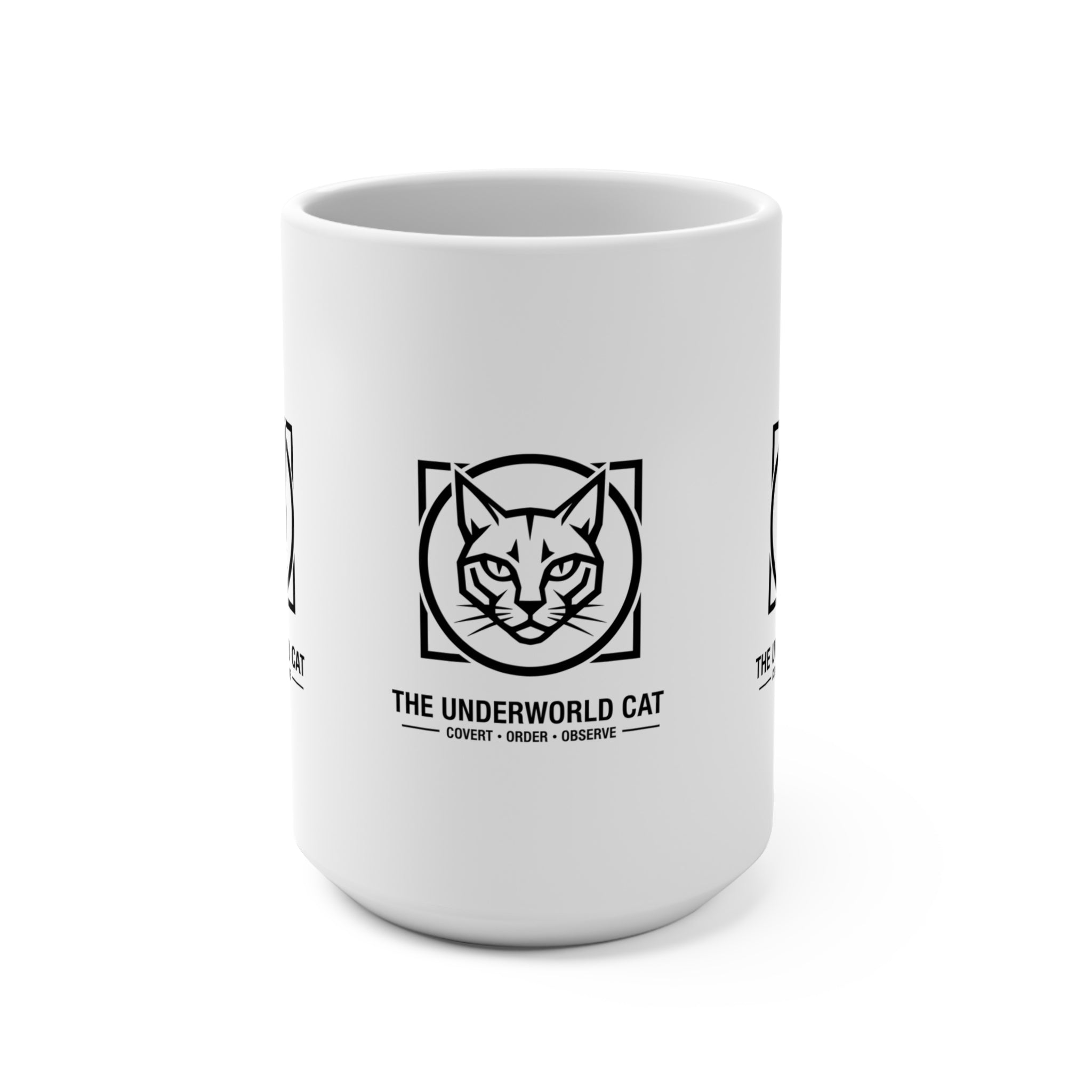The Underworld Cat Mug | CatFather Universe | Mafia Dawn Edition