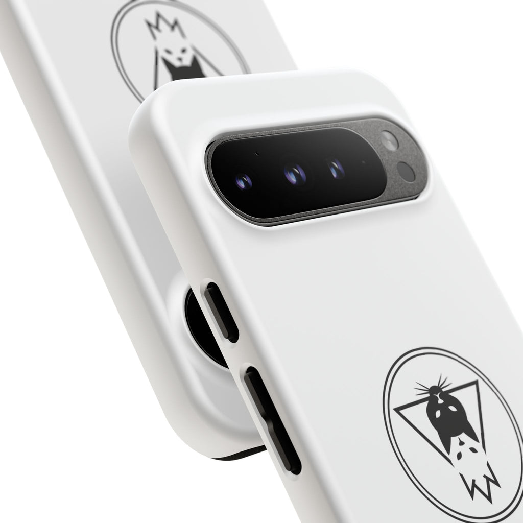 The Reflected Feline Nexus – Luxury Phone Case | The CatFather Collection