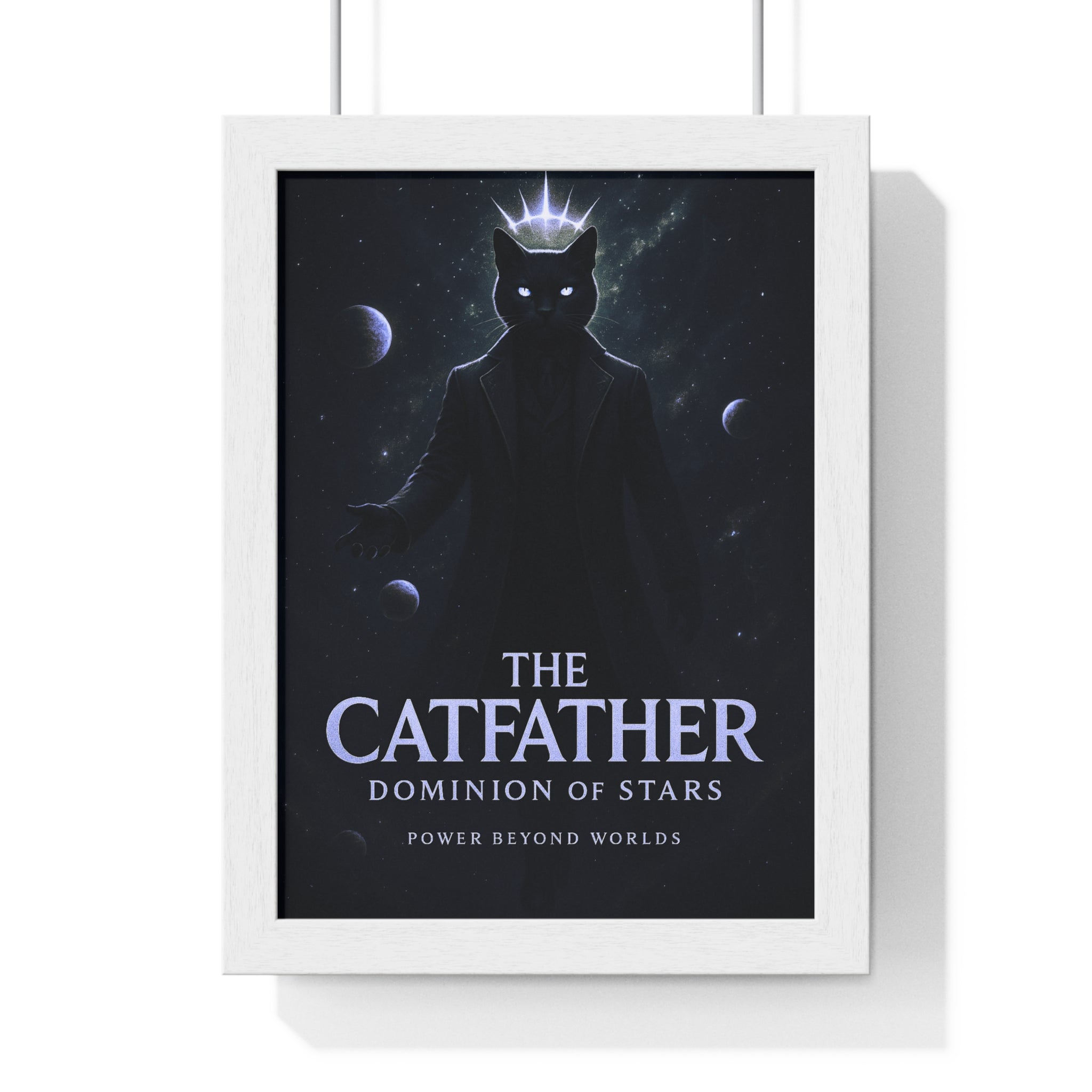 Epic Catfather Poster, Wall Art, Home Decor, Gift for Cat Lovers, Geeky Room Decoration, Trendy Wall Art