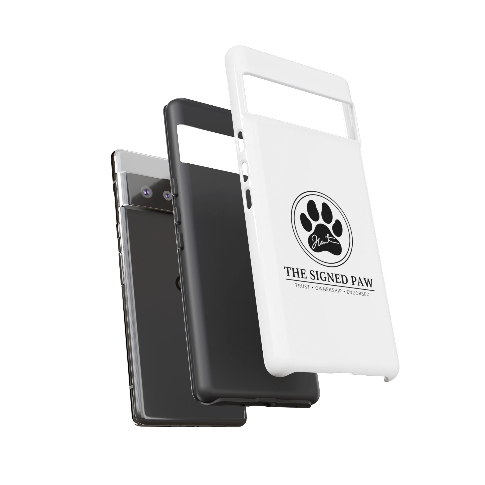 The Signed Paw – Premium Phone Case | CatFather Universe | Luxury Protective Cover