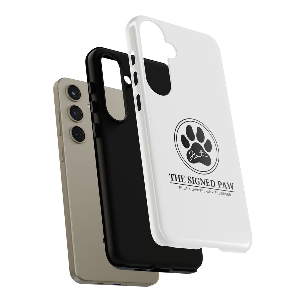 The Signed Paw – Premium Phone Case | CatFather Universe | Luxury Protective Cover