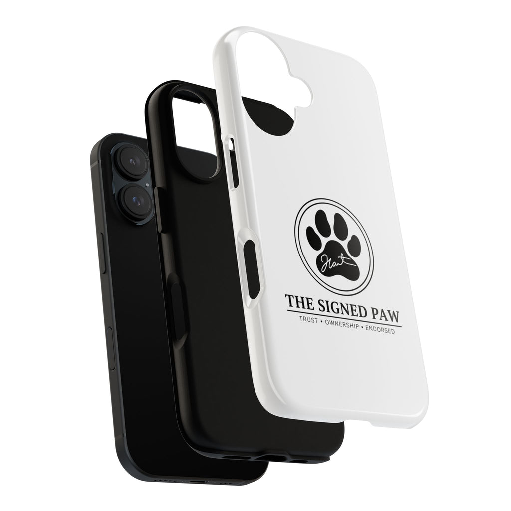 The Signed Paw – Premium Phone Case | CatFather Universe | Luxury Protective Cover