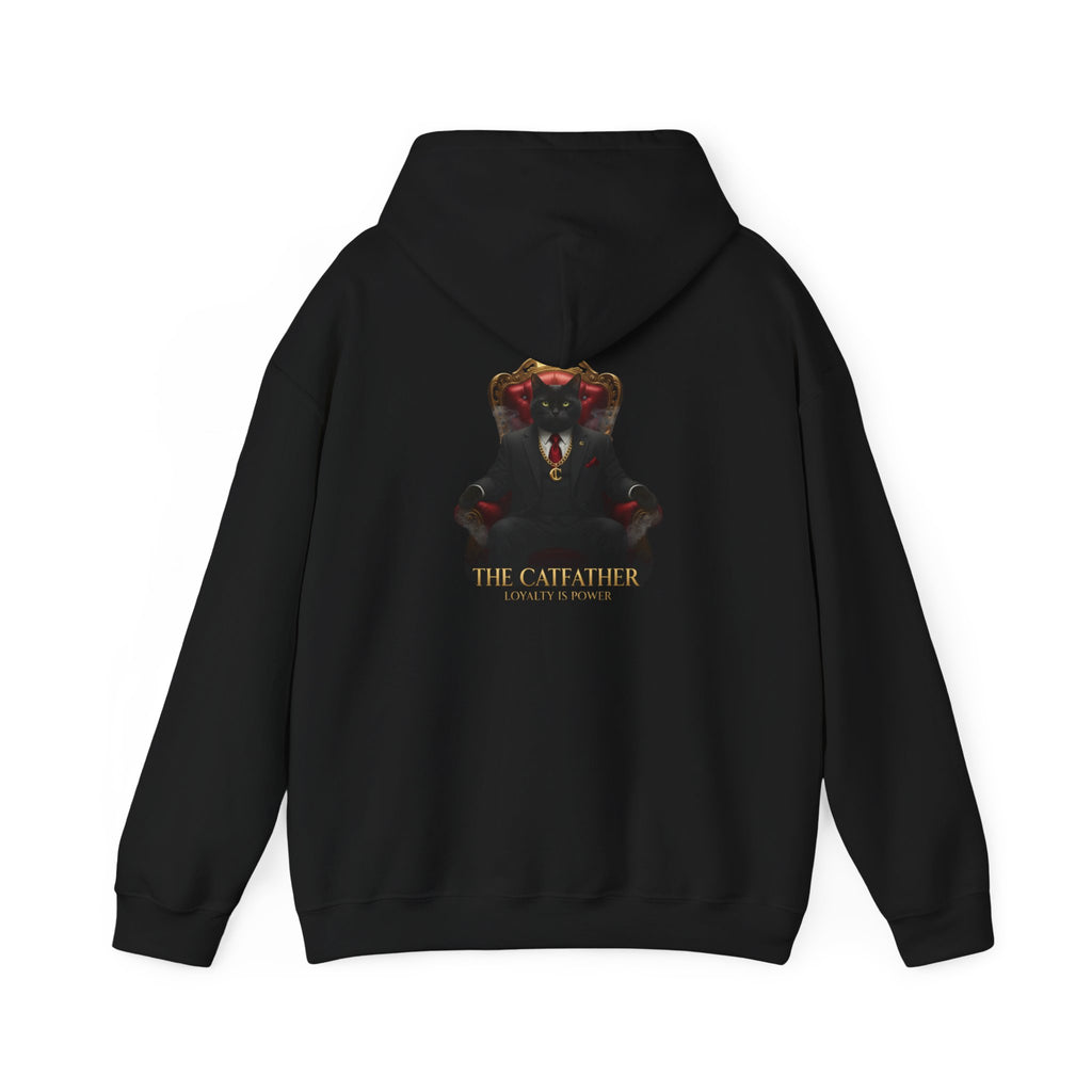 The CatFather Loyalty Edition Hoodie | Silent Power – Beige Mafia Classic