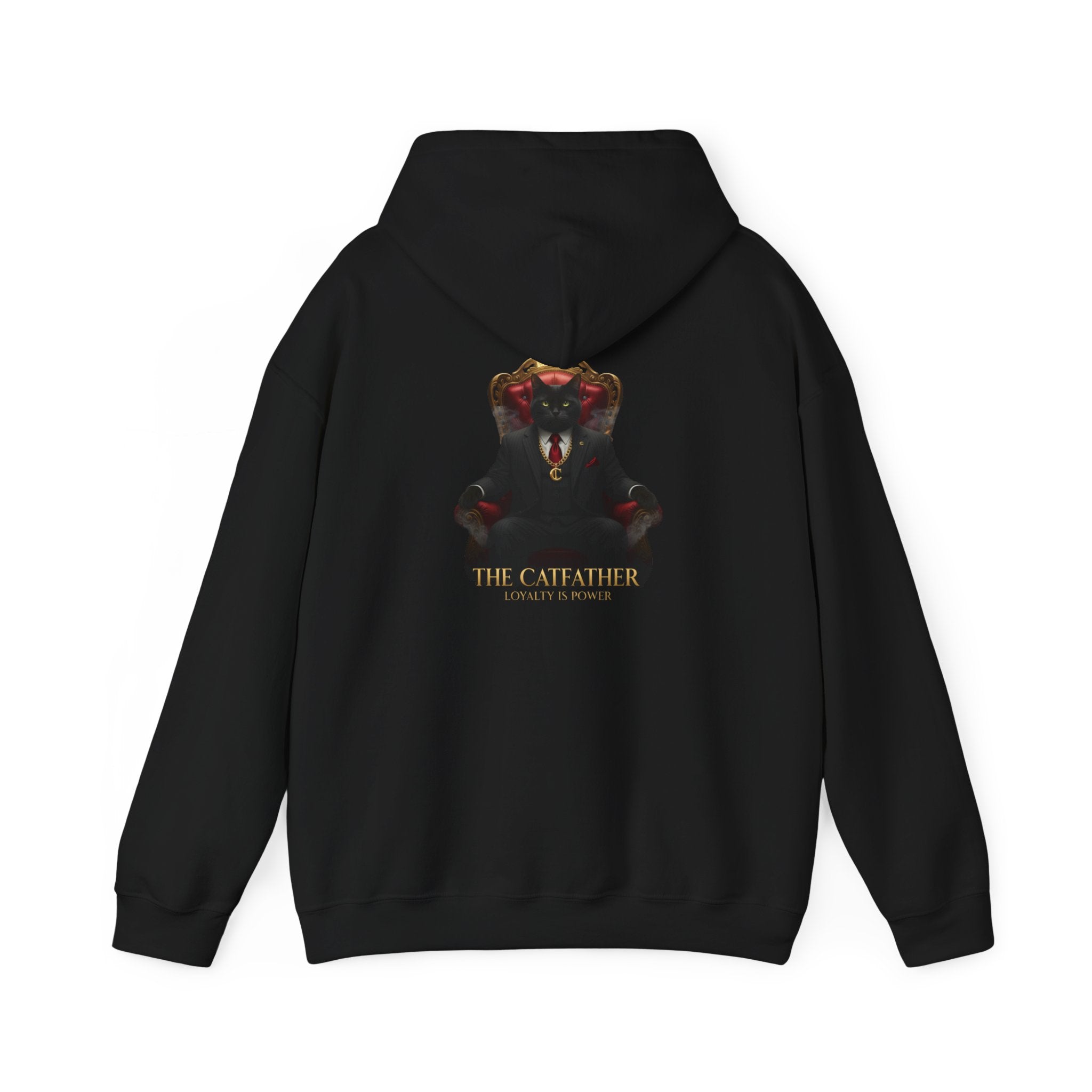 The CatFather Loyalty Edition Hoodie | Silent Power – Beige Mafia Classic