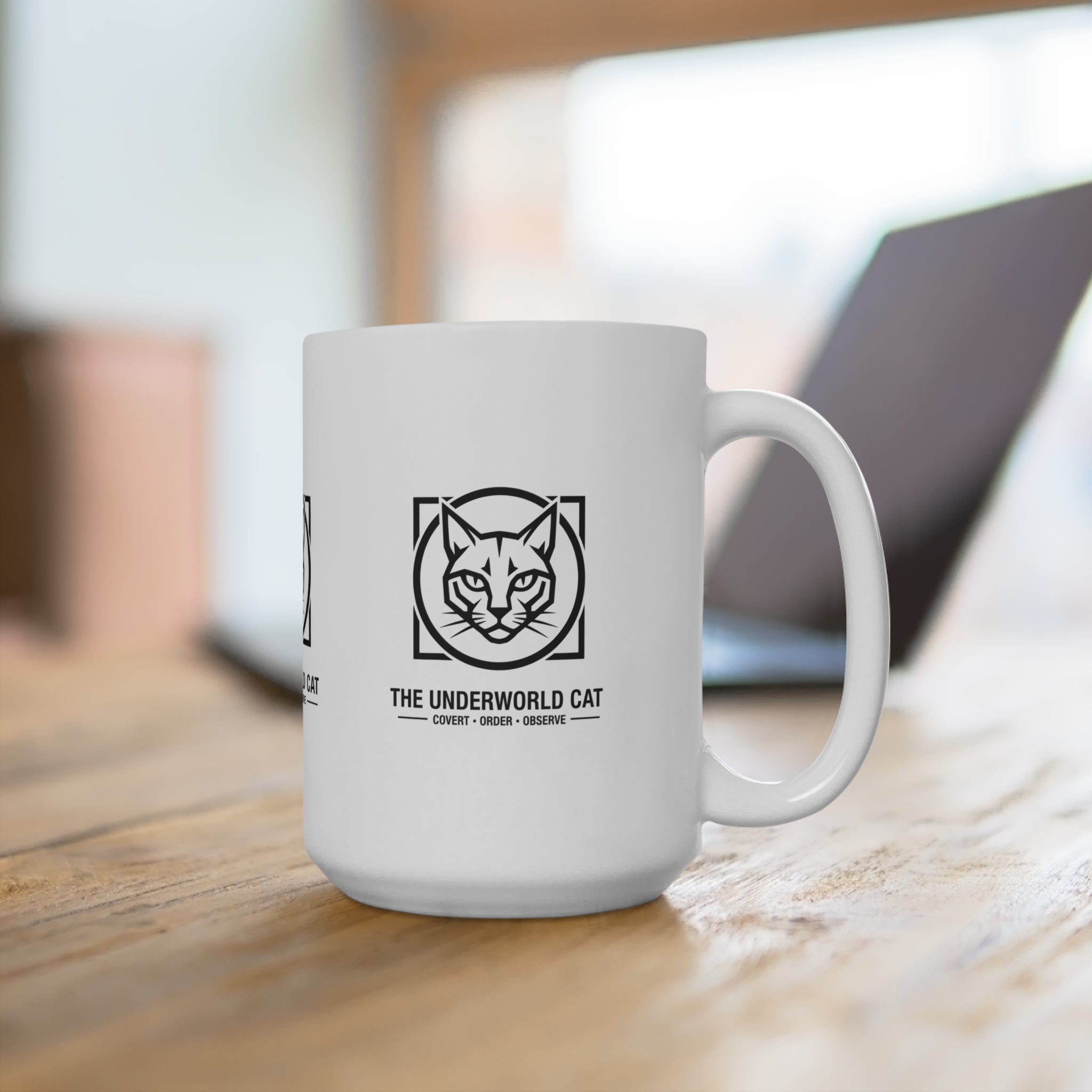 The Underworld Cat Mug | CatFather Universe | Mafia Dawn Edition