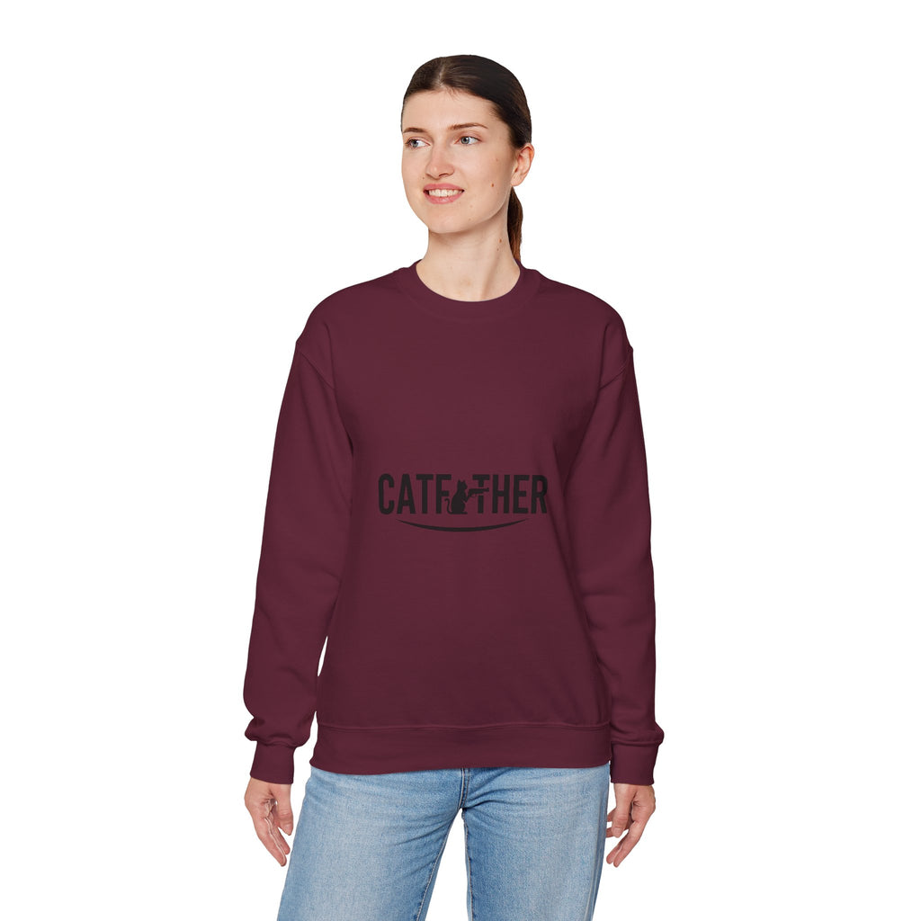 The CatFather – Unisex Crewneck Sweatshirt | Syndicate Core Edition