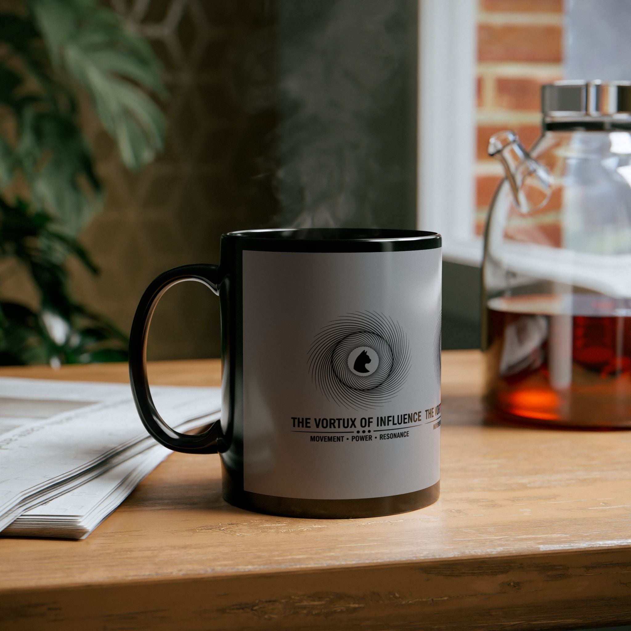 The Vortex of Influence – Ceramic Mug | The CatFather Collection