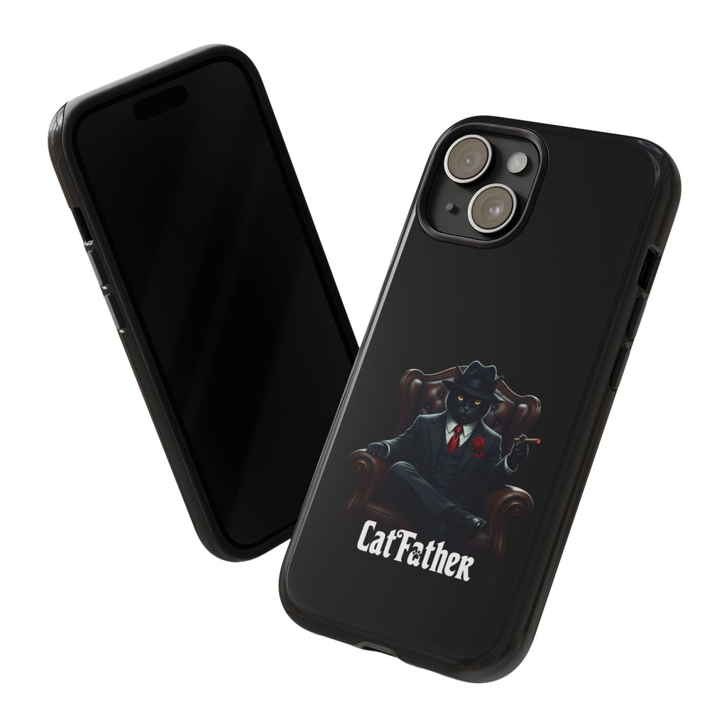 The CatFather Throne Case – Luxury Mafia Edition | Cinematic Power in Your Palm