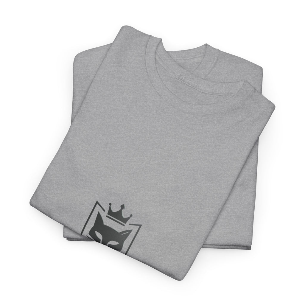 The CatFather — Minimal Crest Edition | Luxury Unisex T-Shirt, Cinematic Streetwear, Classic Mafia Cat Design