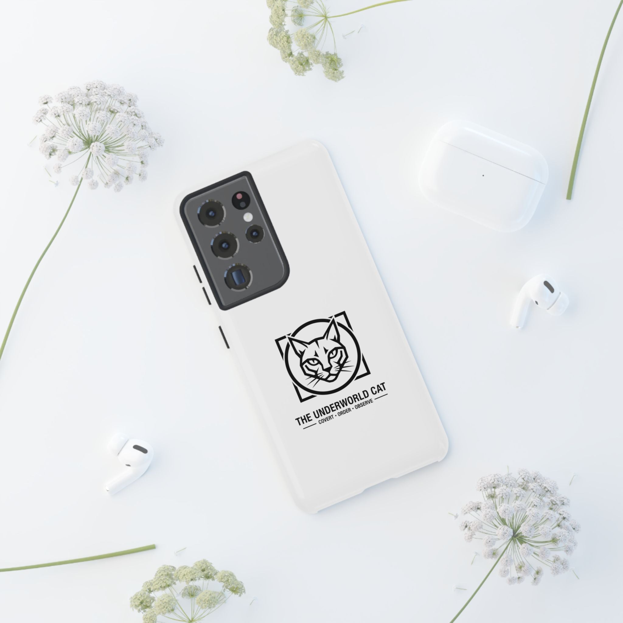 The Underworld Cat Tough Case | CatFather Universe | Black Syndicate Edition