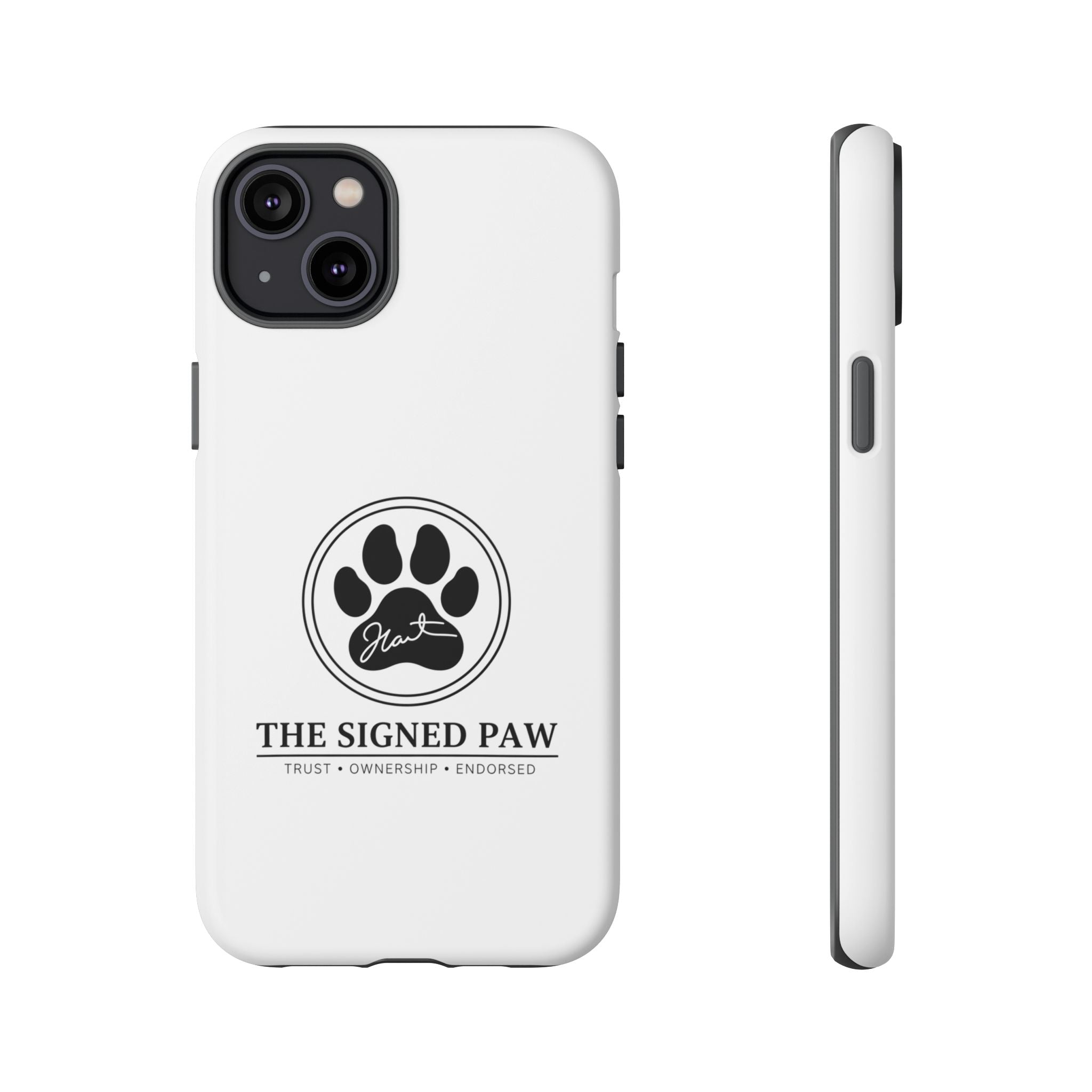 The Signed Paw – Premium Phone Case | CatFather Universe | Luxury Protective Cover