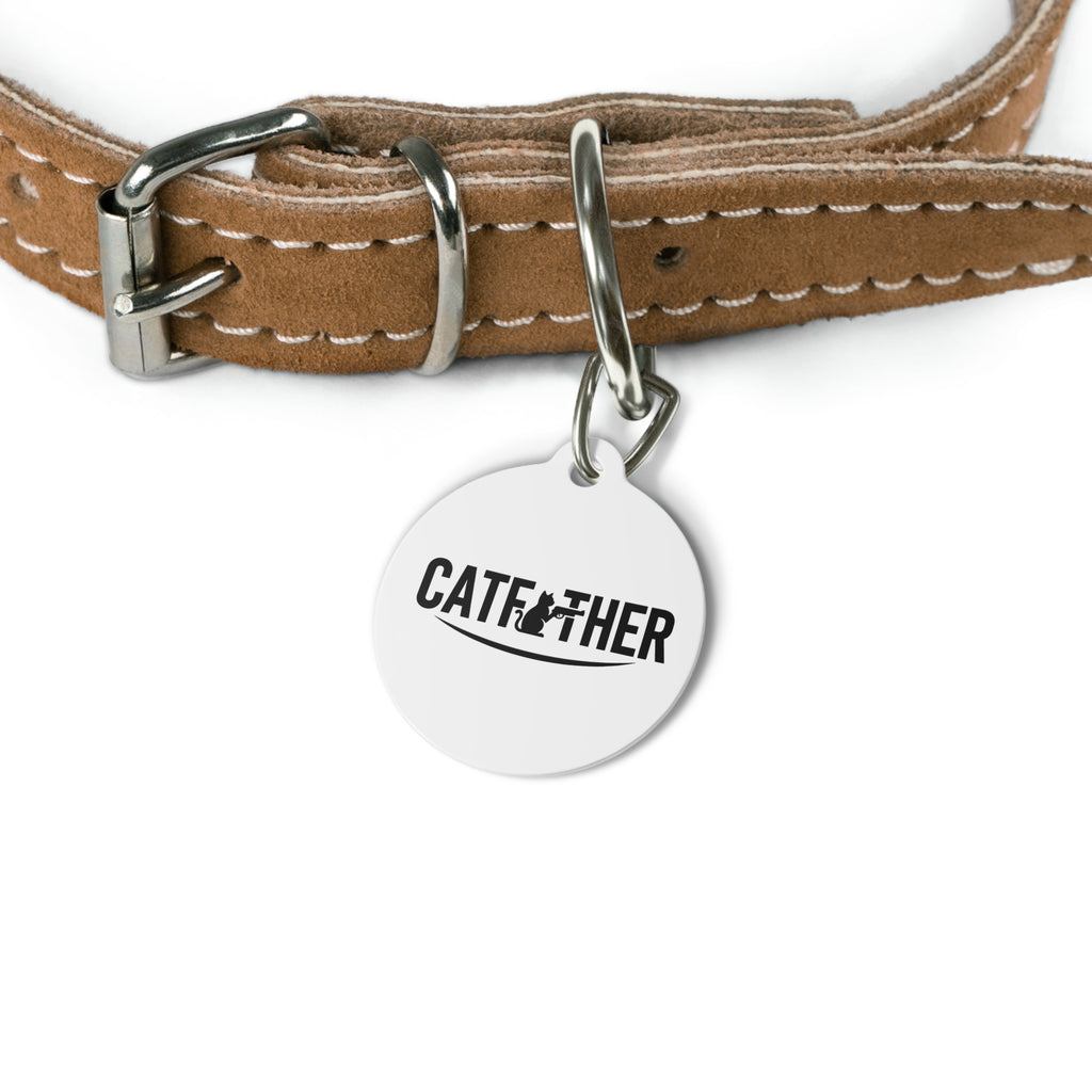 The CatFather™ Signature Pet Tag — Minimal Luxury Edition