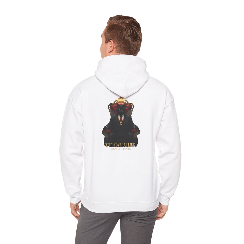 The CatFather Loyalty Edition Hoodie | Silent Power – Beige Mafia Classic