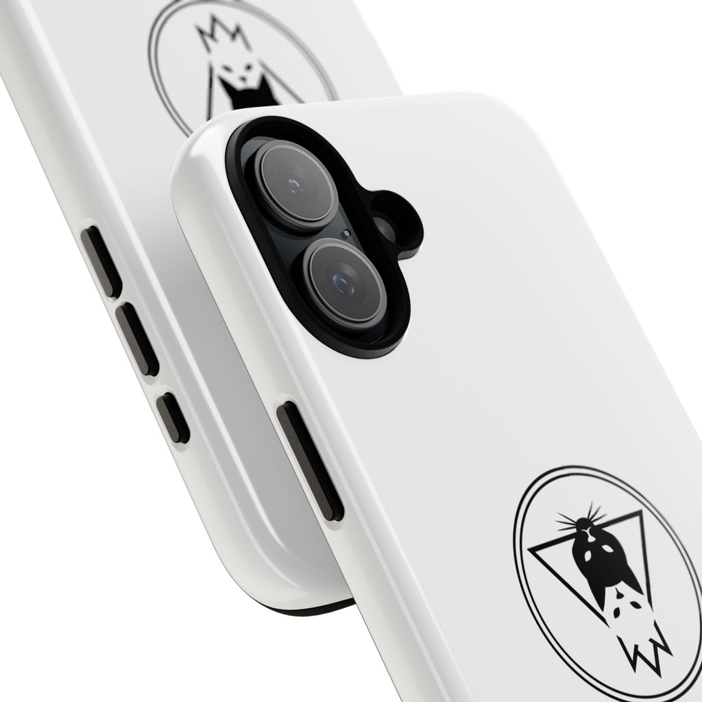 The Reflected Feline Nexus – Luxury Phone Case | The CatFather Collection