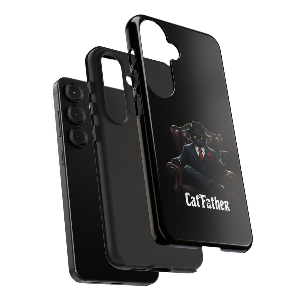 The CatFather Throne Case – Luxury Mafia Edition | Cinematic Power in Your Palm