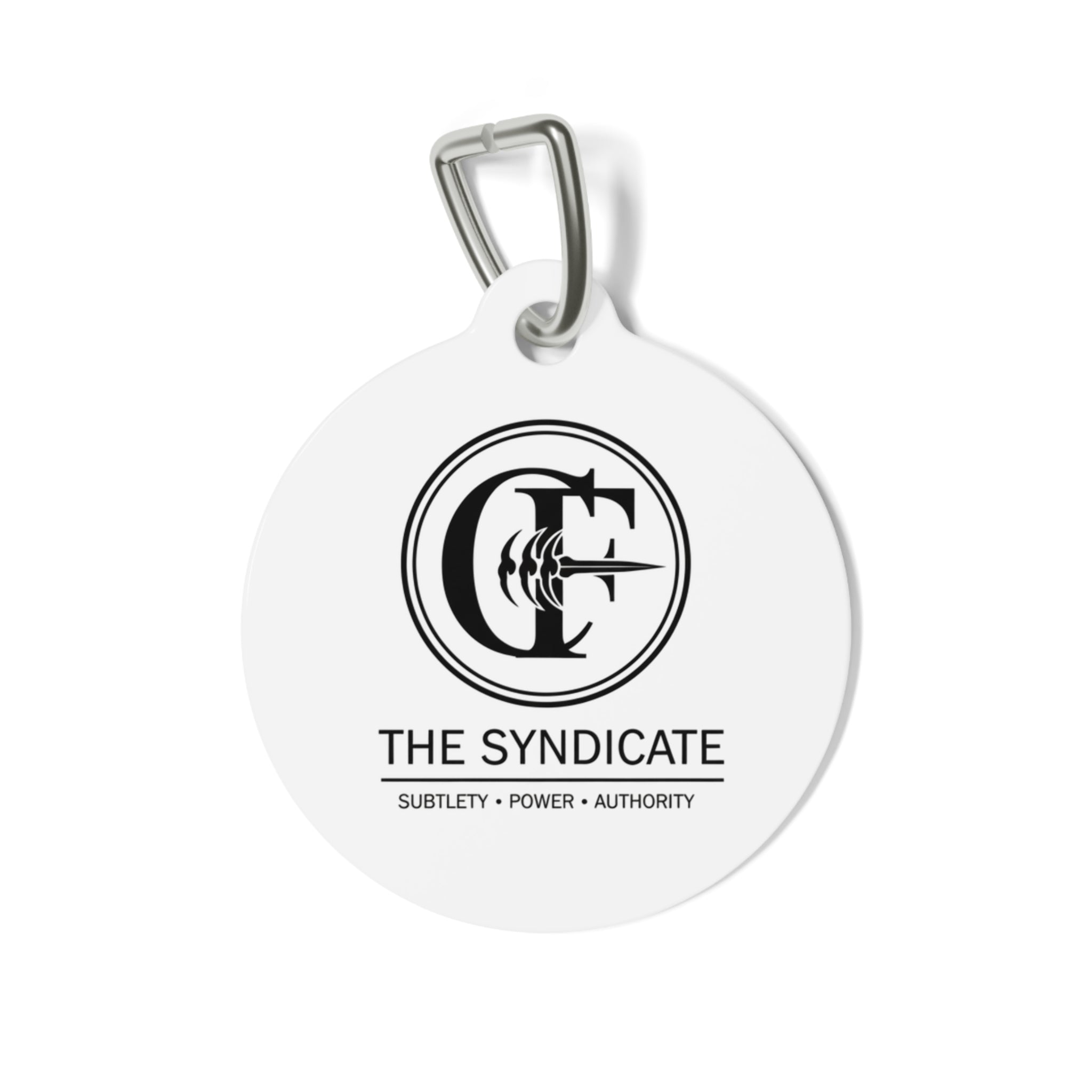The CatFather™ “The Syndicate” Pet Tag — Silent Power Authority Edition