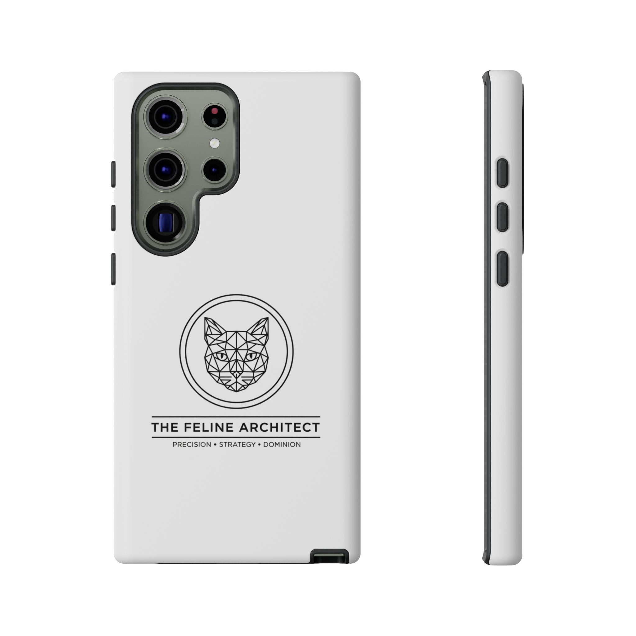 The Feline Architect Tough Case | CatFather Universe | Mastermind Edition