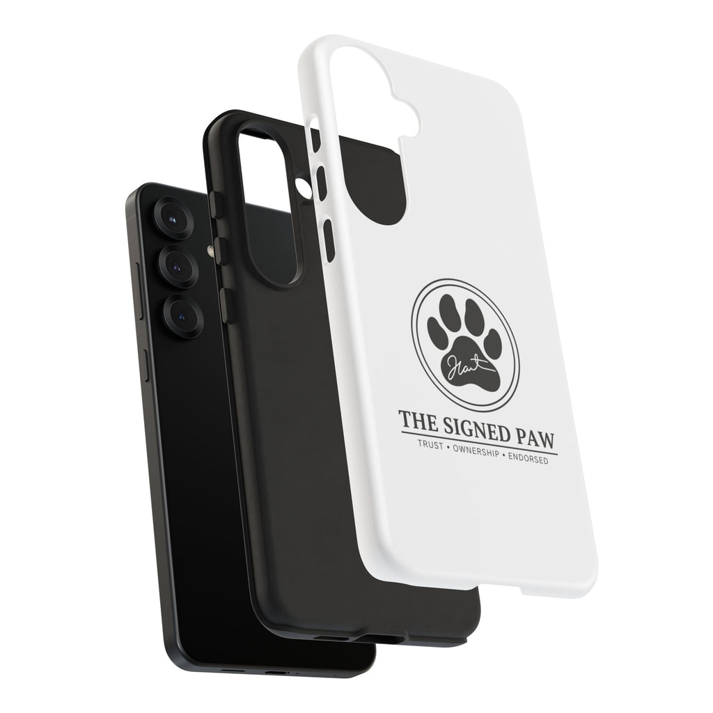 The Signed Paw – Premium Phone Case | CatFather Universe | Luxury Protective Cover