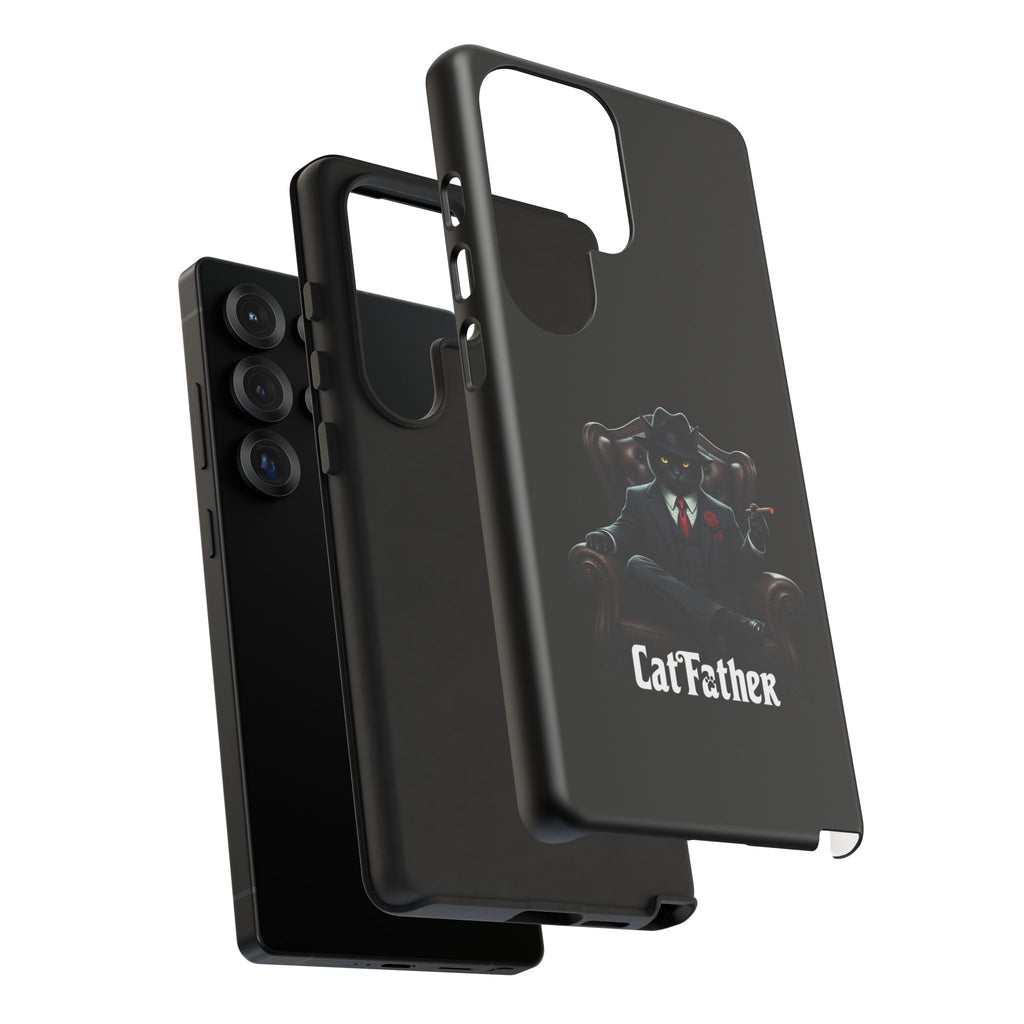 The CatFather Throne Case – Luxury Mafia Edition | Cinematic Power in Your Palm