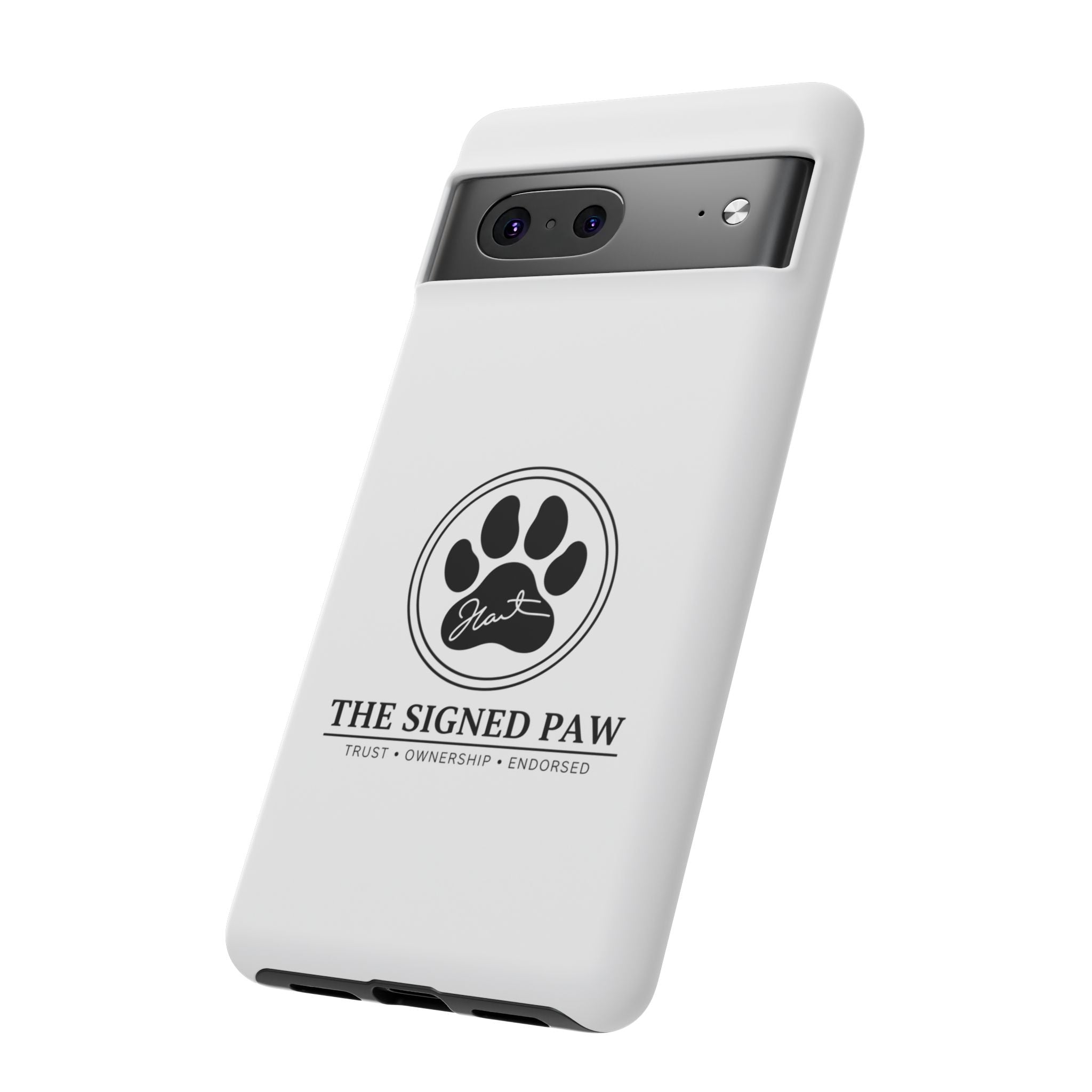 The Signed Paw – Premium Phone Case | CatFather Universe | Luxury Protective Cover