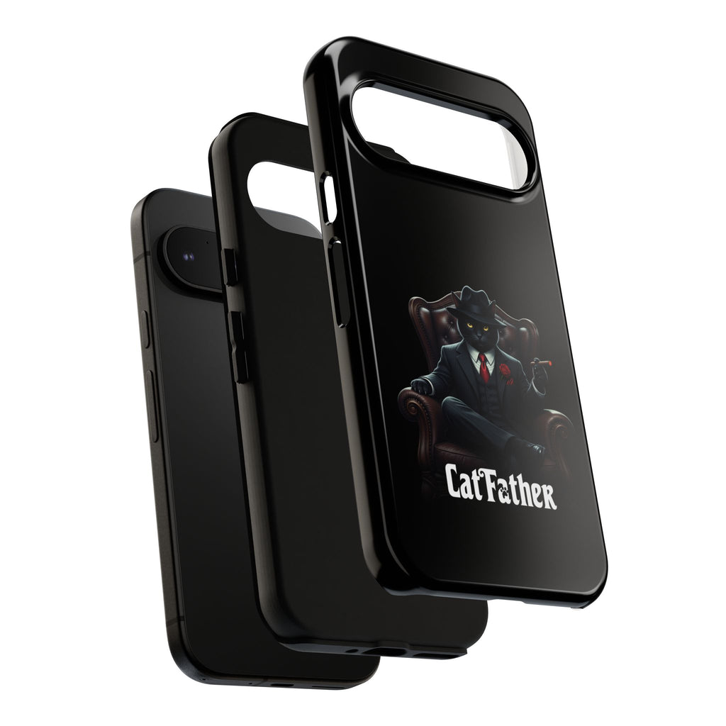 The CatFather Throne Case – Luxury Mafia Edition | Cinematic Power in Your Palm
