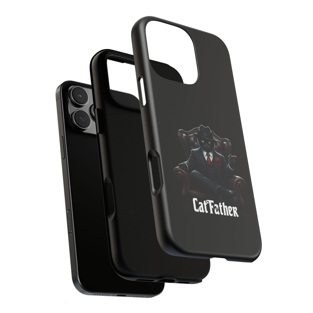 The CatFather Throne Case – Luxury Mafia Edition | Cinematic Power in Your Palm