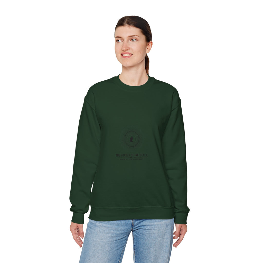 The Vortex of Influence – Unisex Crewneck Sweatshirt | The CatFather Collection