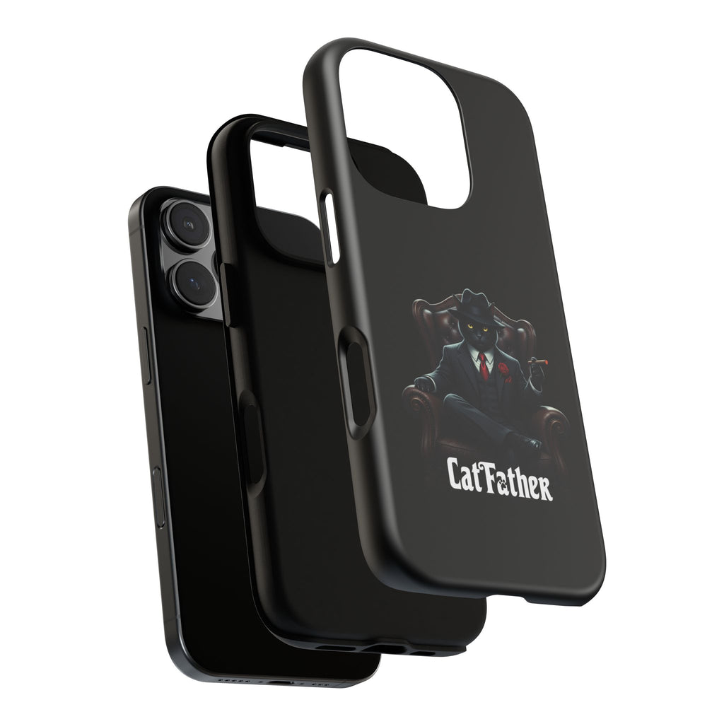 The CatFather Throne Case – Luxury Mafia Edition | Cinematic Power in Your Palm