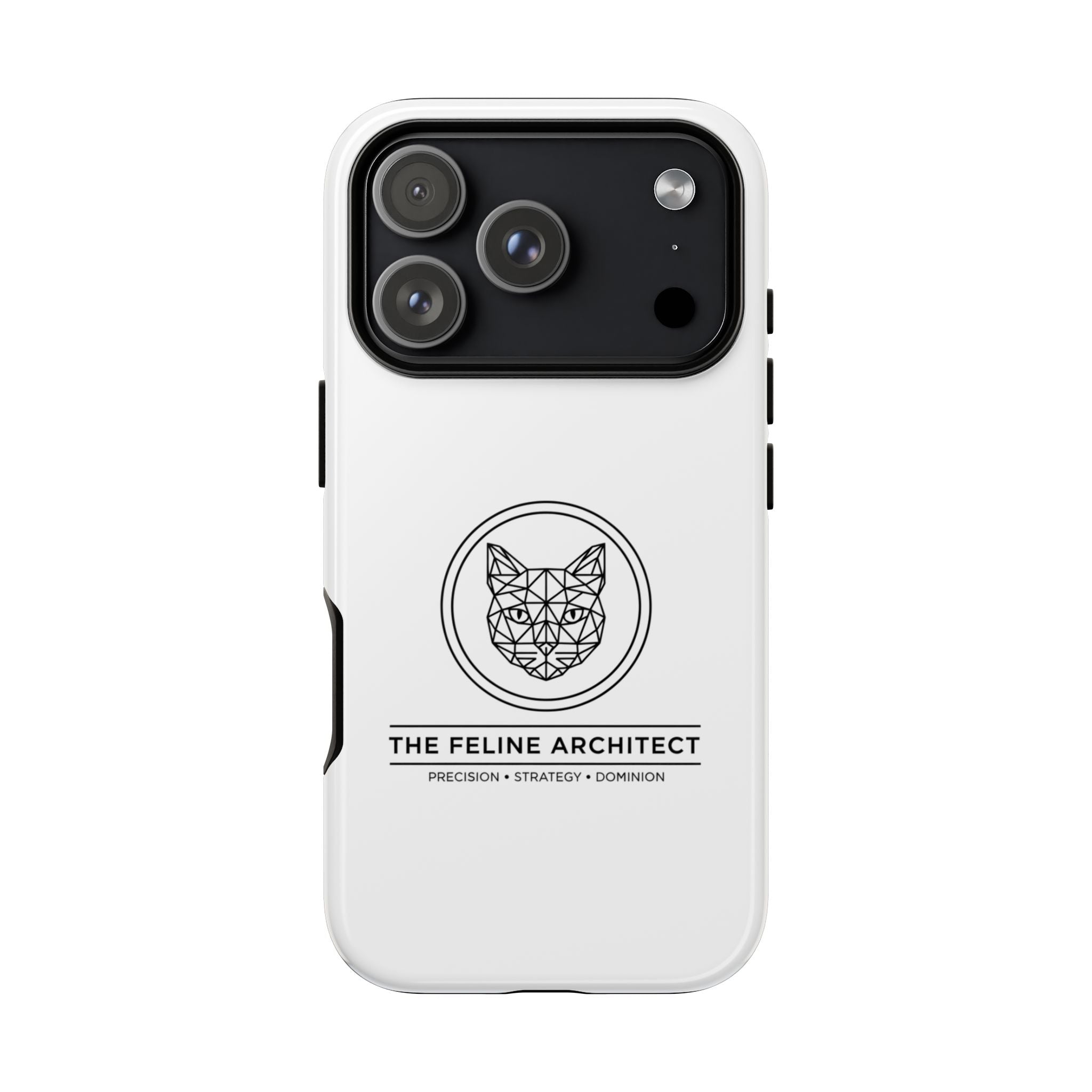 The Feline Architect Tough Case | CatFather Universe | Mastermind Edition