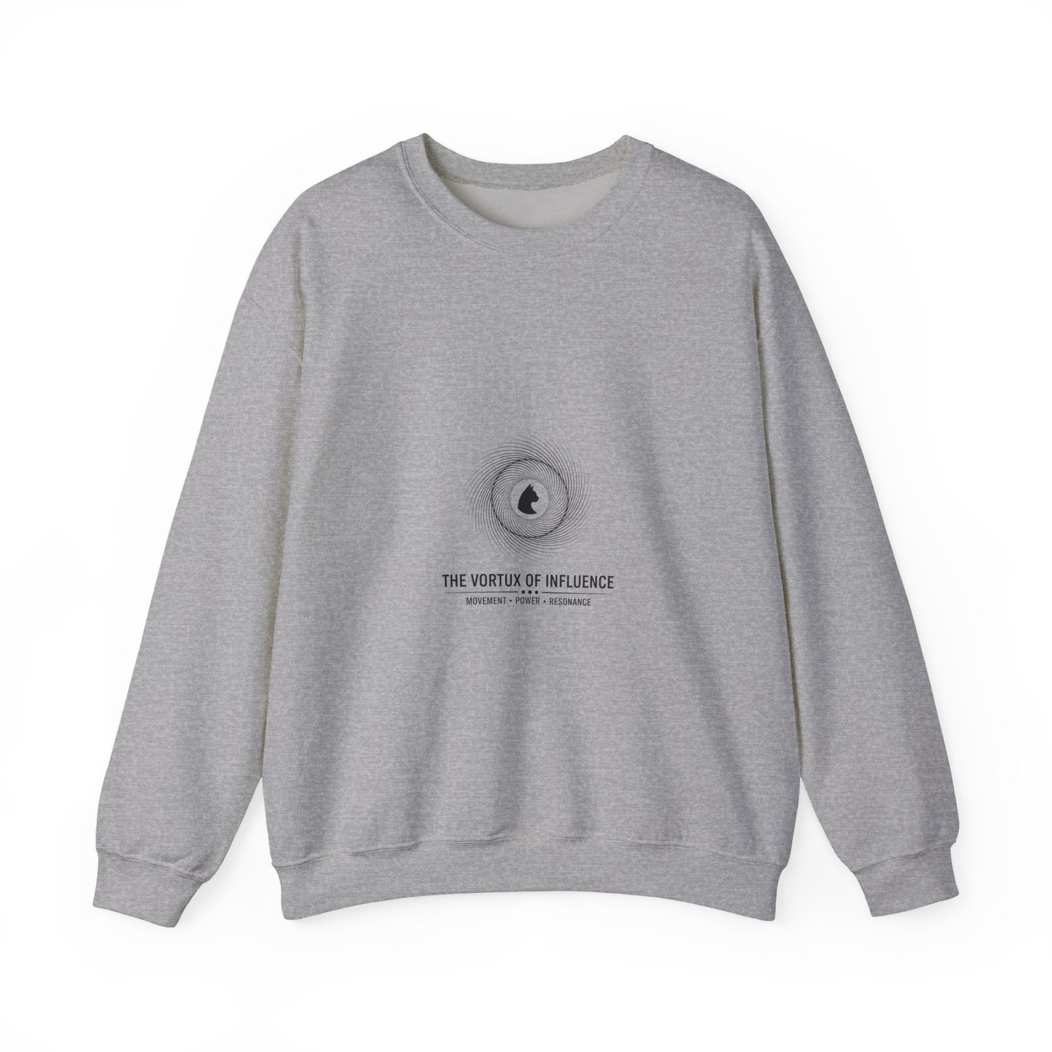 The Vortex of Influence – Unisex Crewneck Sweatshirt | The CatFather Collection