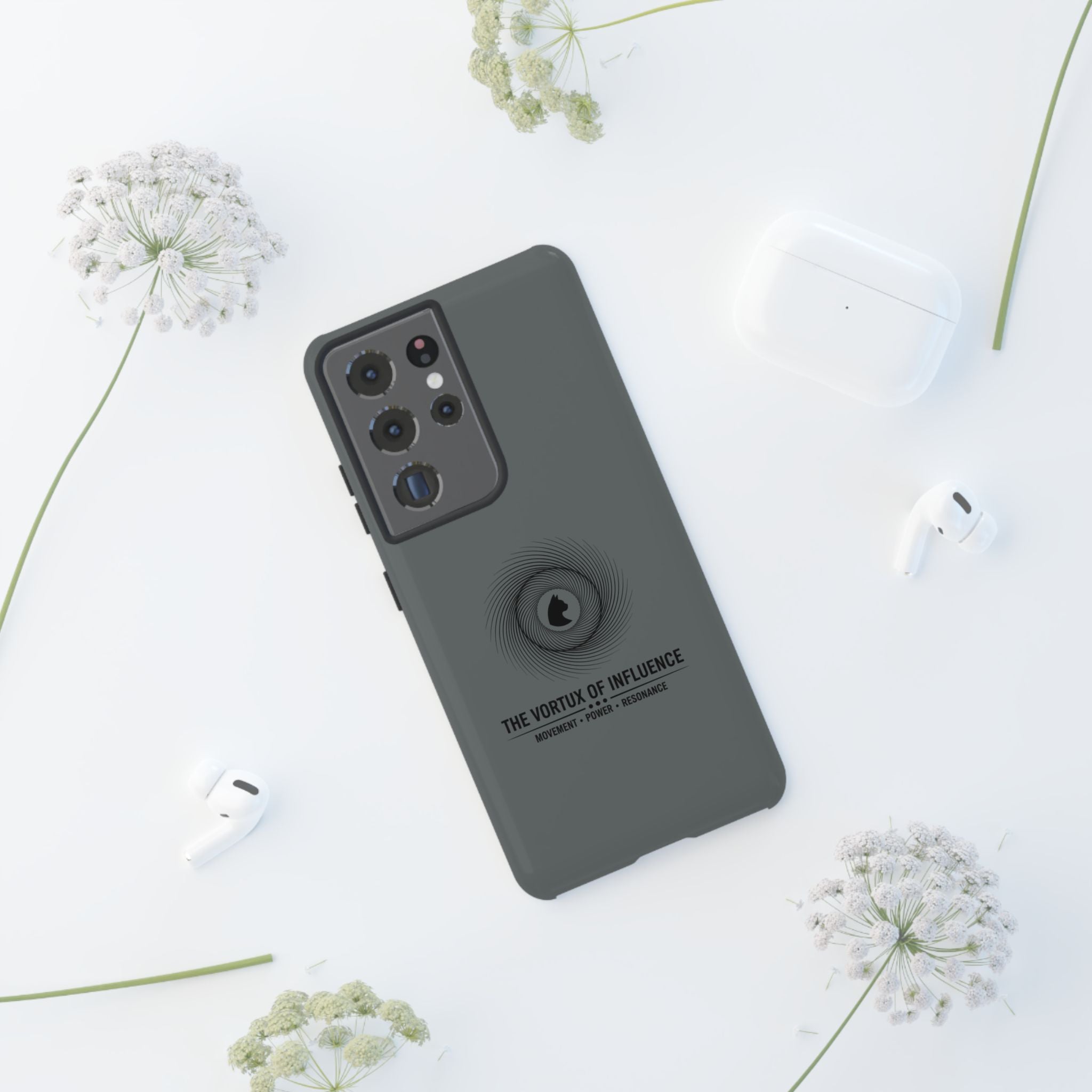 The Vortex of Influence – Matte Phone Case | The CatFather Power Line