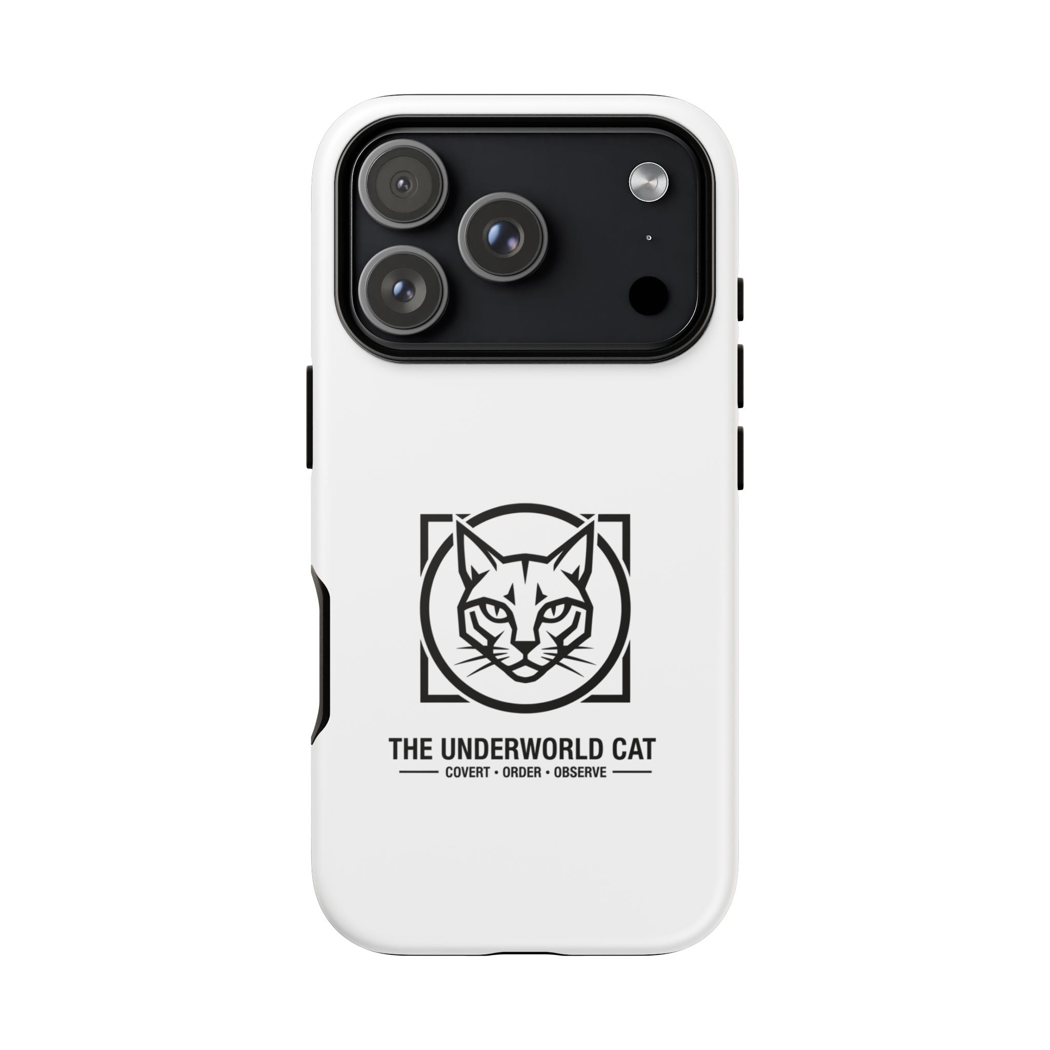 The Underworld Cat Tough Case | CatFather Universe | Black Syndicate Edition