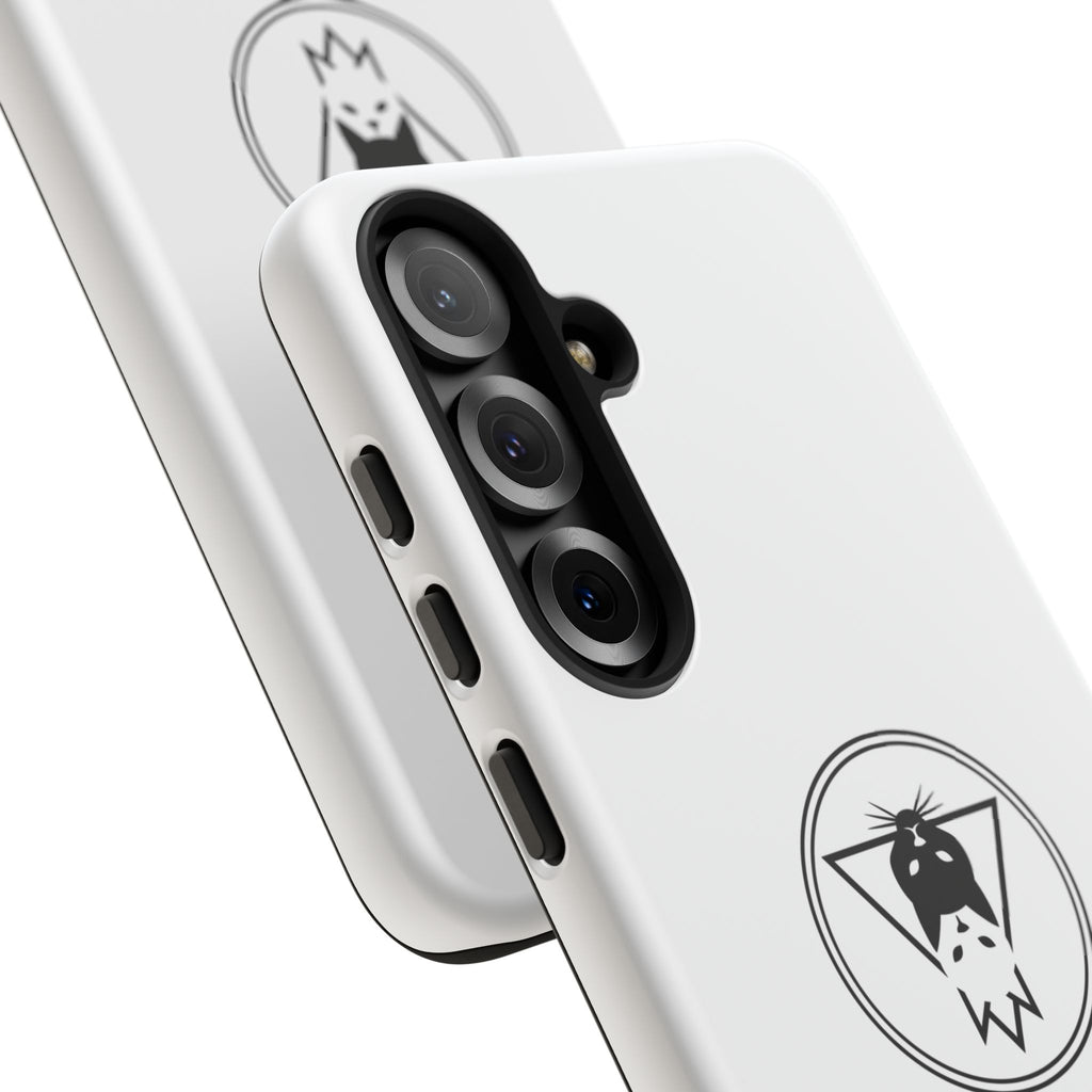 The Reflected Feline Nexus – Luxury Phone Case | The CatFather Collection