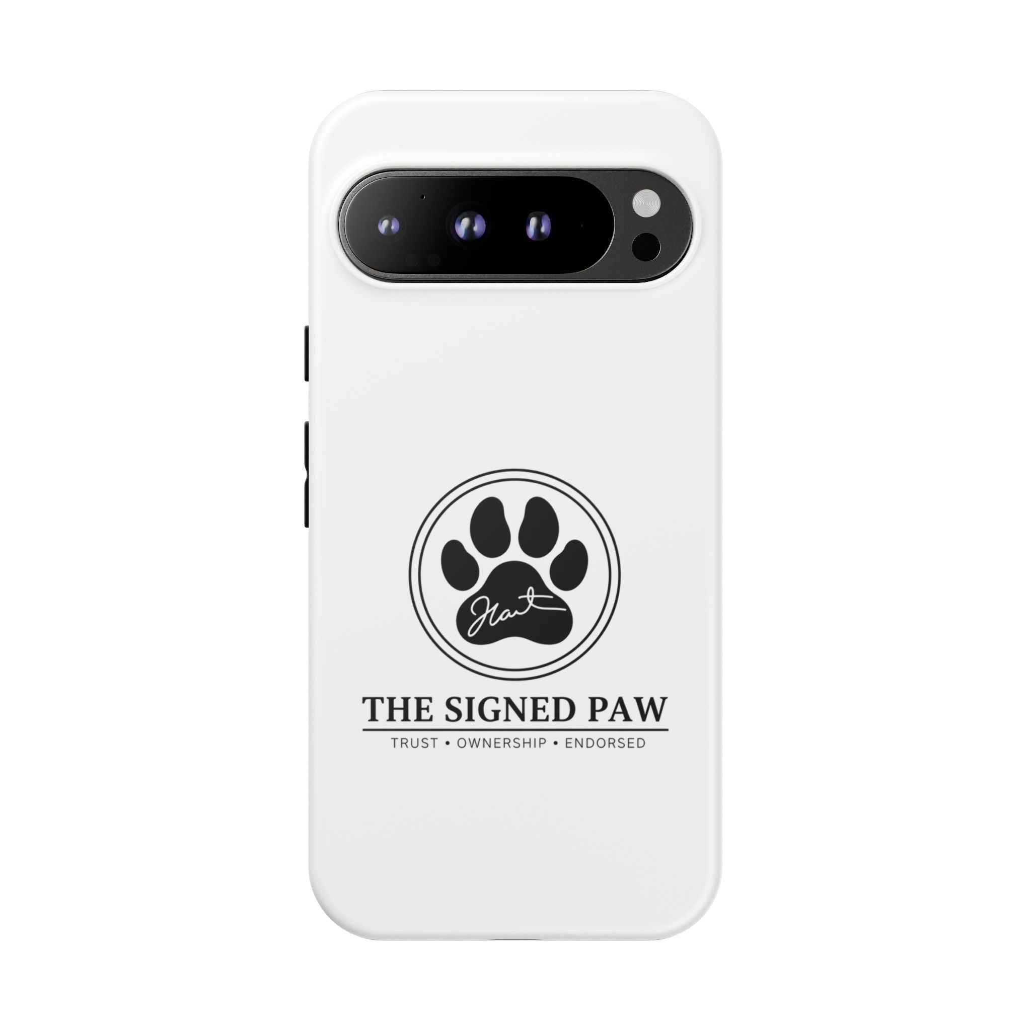 The Signed Paw – Premium Phone Case | CatFather Universe | Luxury Protective Cover