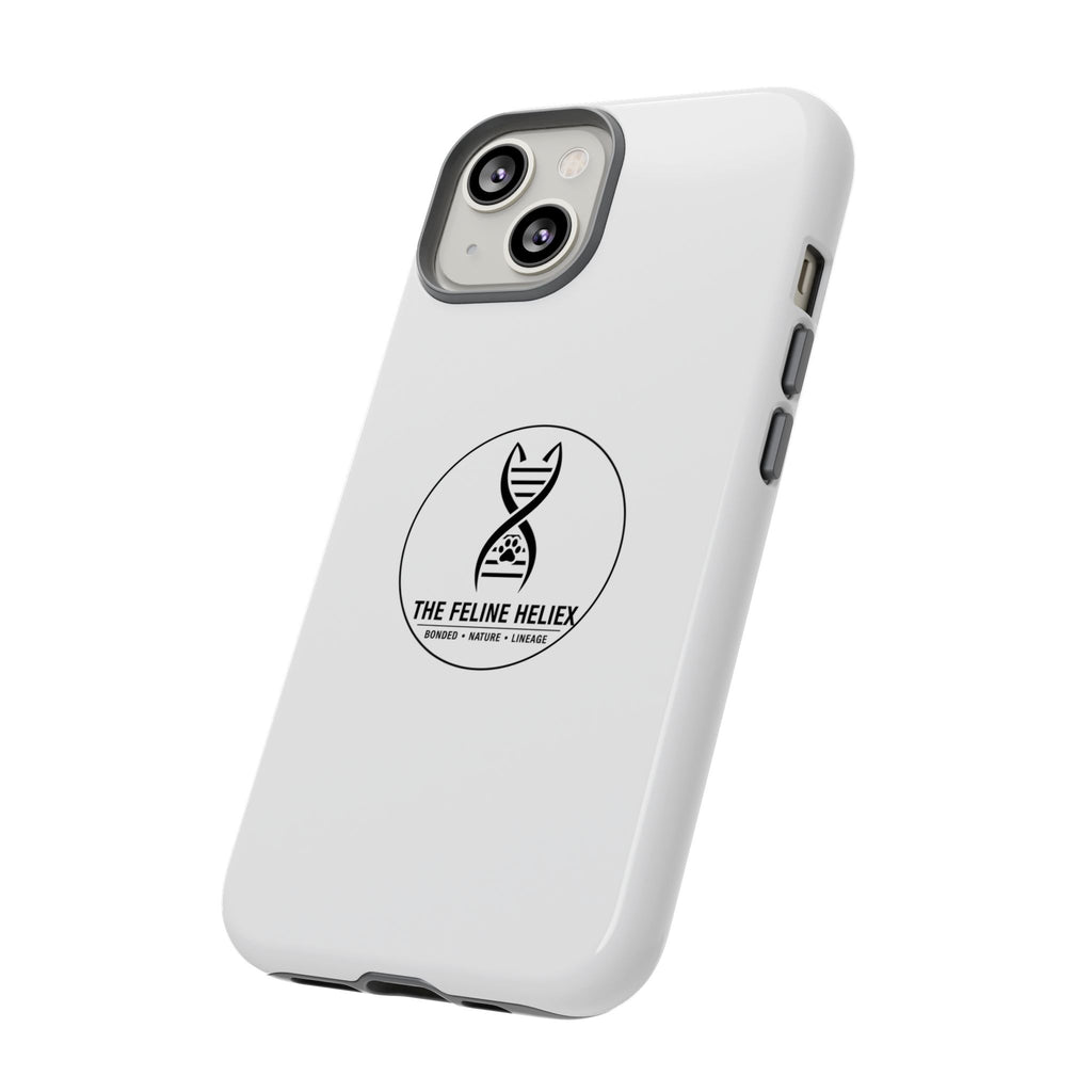 The Feline Heliex – Luxury Dual-Layer Phone Case | The CatFather Genetic Division