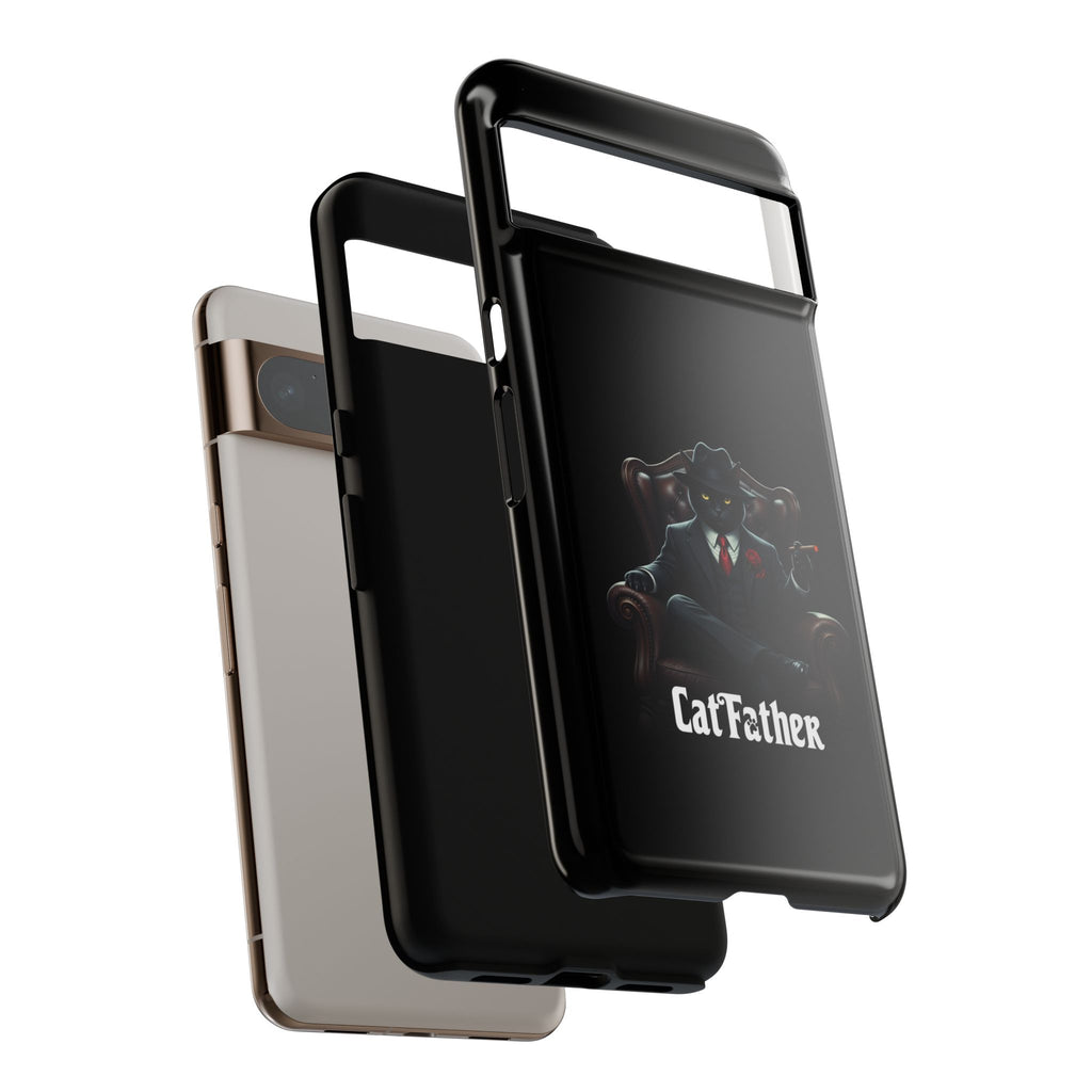 The CatFather Throne Case – Luxury Mafia Edition | Cinematic Power in Your Palm
