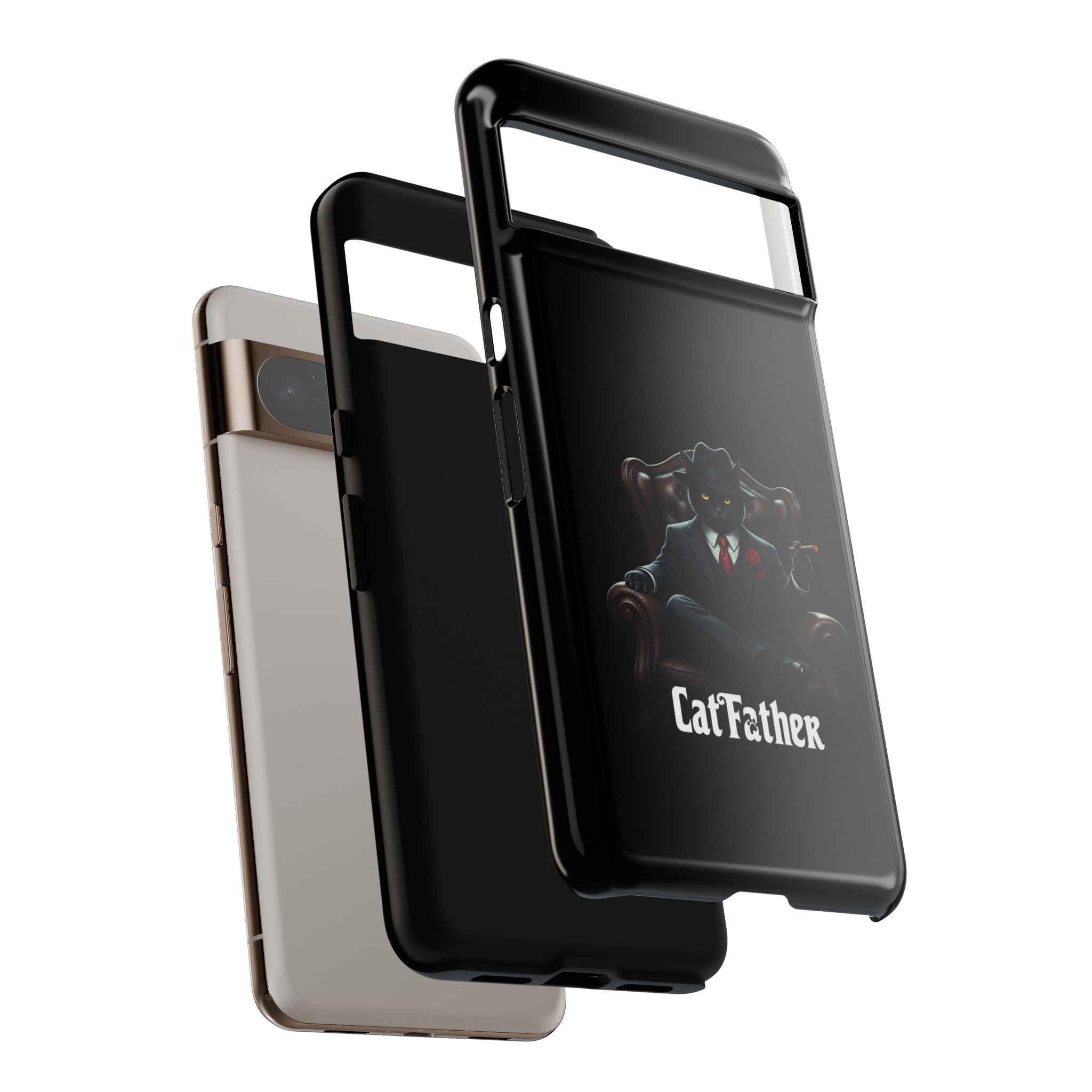 The CatFather Throne Case – Luxury Mafia Edition | Cinematic Power in Your Palm