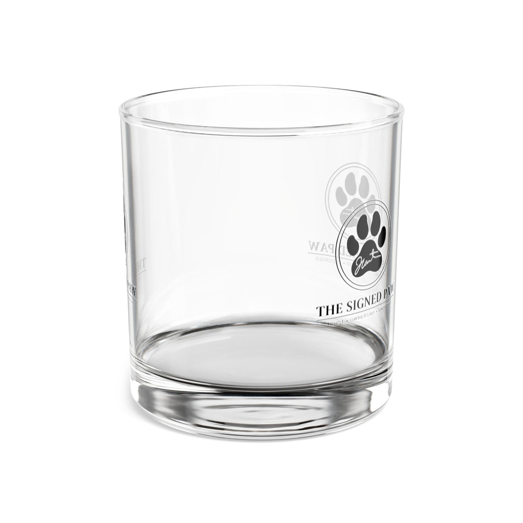 The Signed Paw Glass | CatFather Universe | Premium Mafia Drinkware Collection
