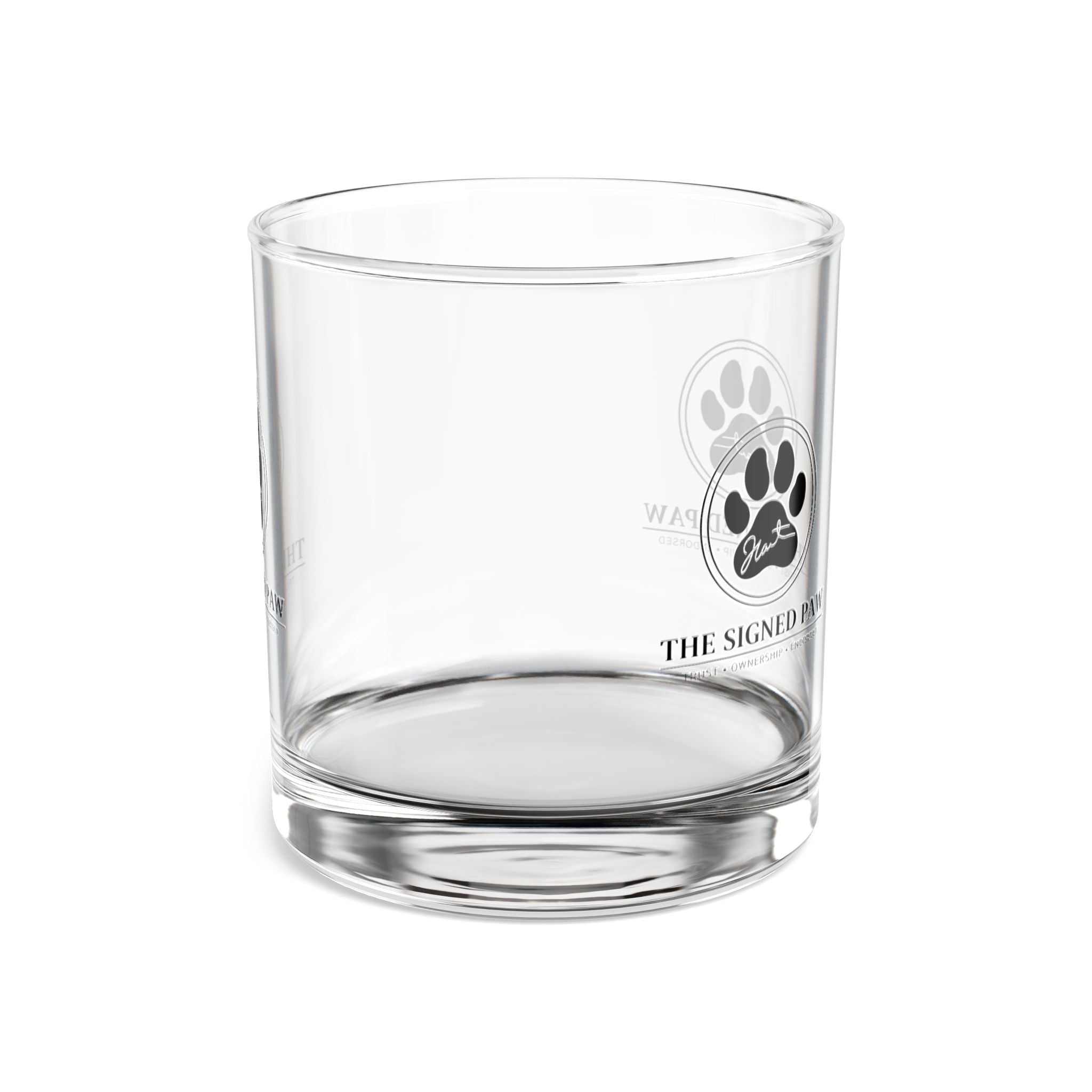 The Signed Paw Glass | CatFather Universe | Premium Mafia Drinkware Collection