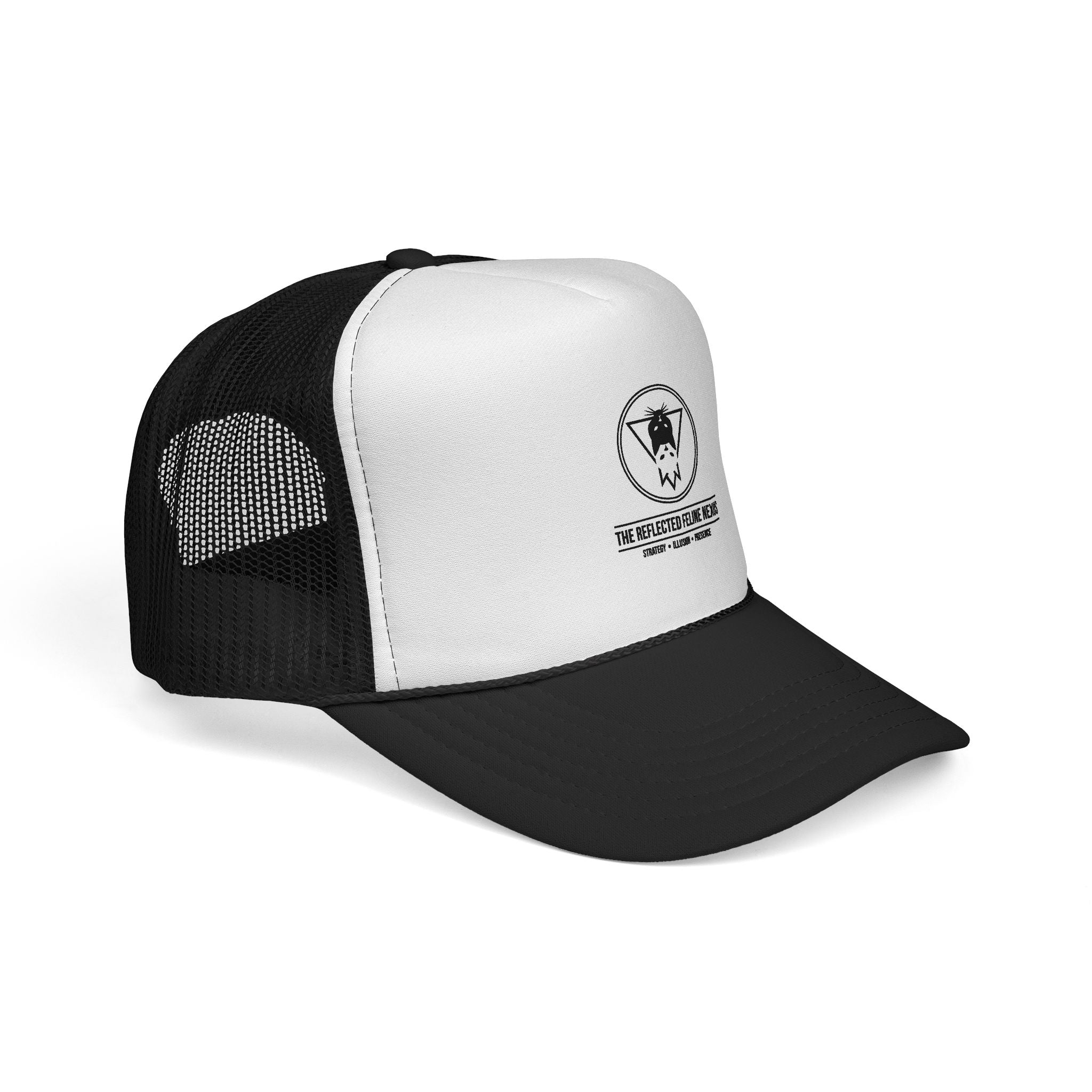 The Reflected Feline Nexus – Trucker Cap | The CatFather Philosopher Division