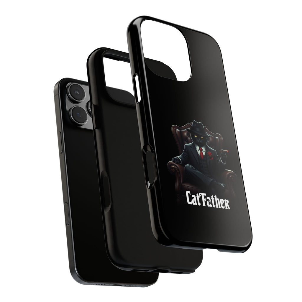 The CatFather Throne Case – Luxury Mafia Edition | Cinematic Power in Your Palm