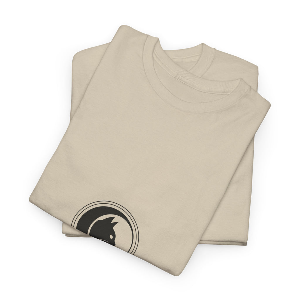 The Whisper of the Feline – Premium Cotton T-Shirt | The CatFather Edition