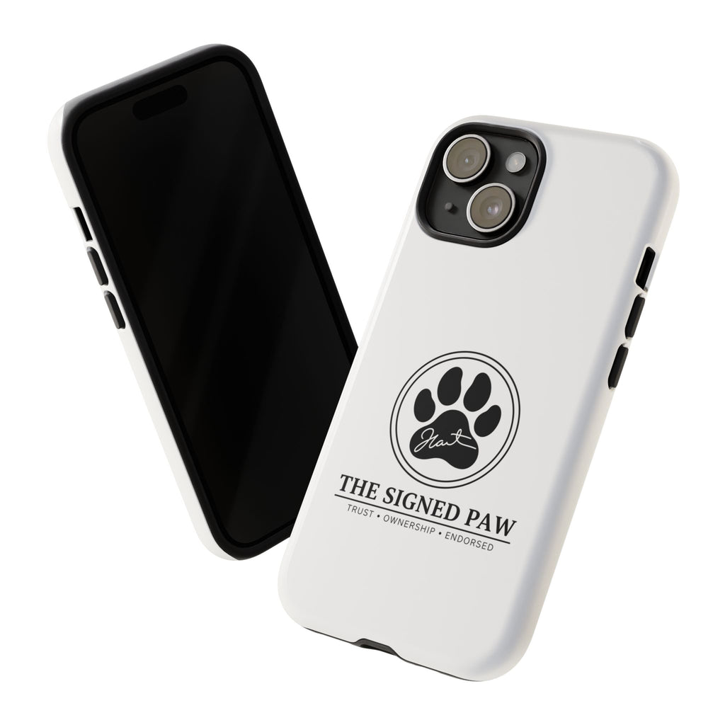 The Signed Paw – Premium Phone Case | CatFather Universe | Luxury Protective Cover