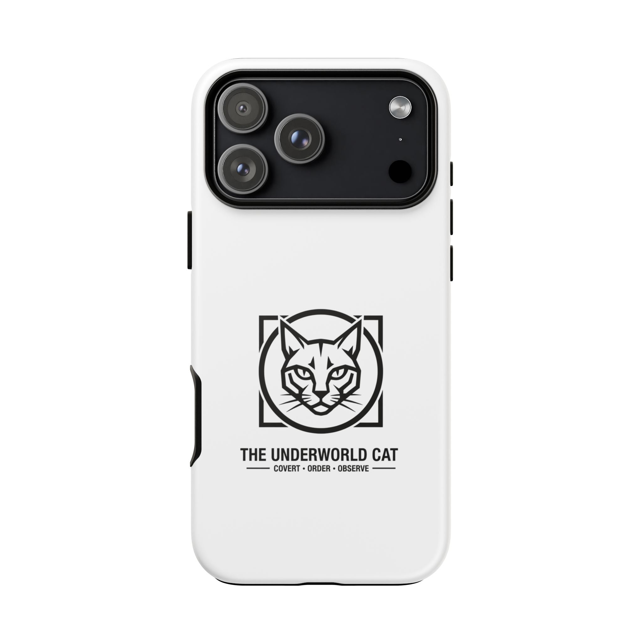 The Underworld Cat Tough Case | CatFather Universe | Black Syndicate Edition