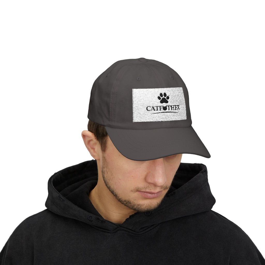 The CatFather – Classic Dad Cap | Signature Paw Edition