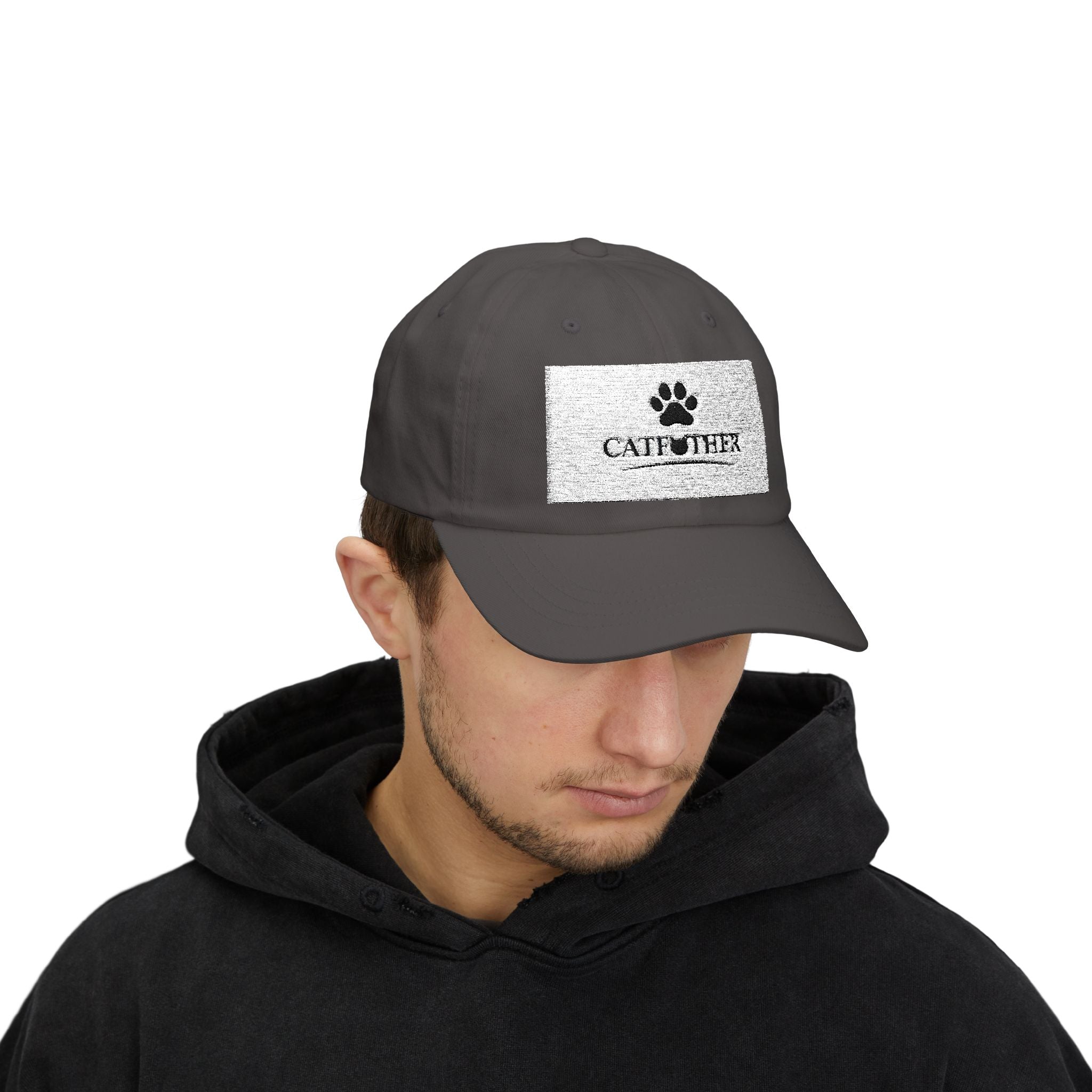 The CatFather – Classic Dad Cap | Signature Paw Edition