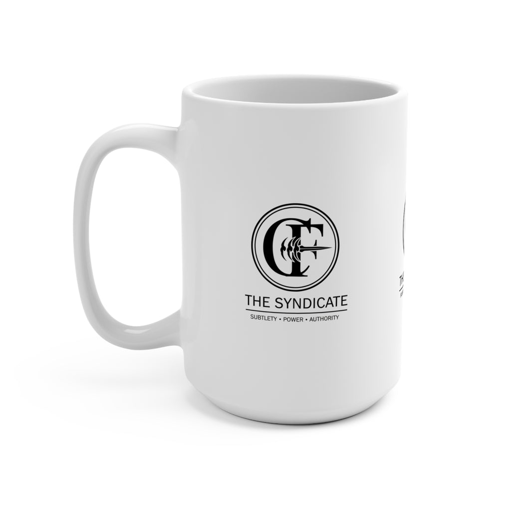 The Syndicate Mug | CatFather Universe | Monochrome Authority Edition